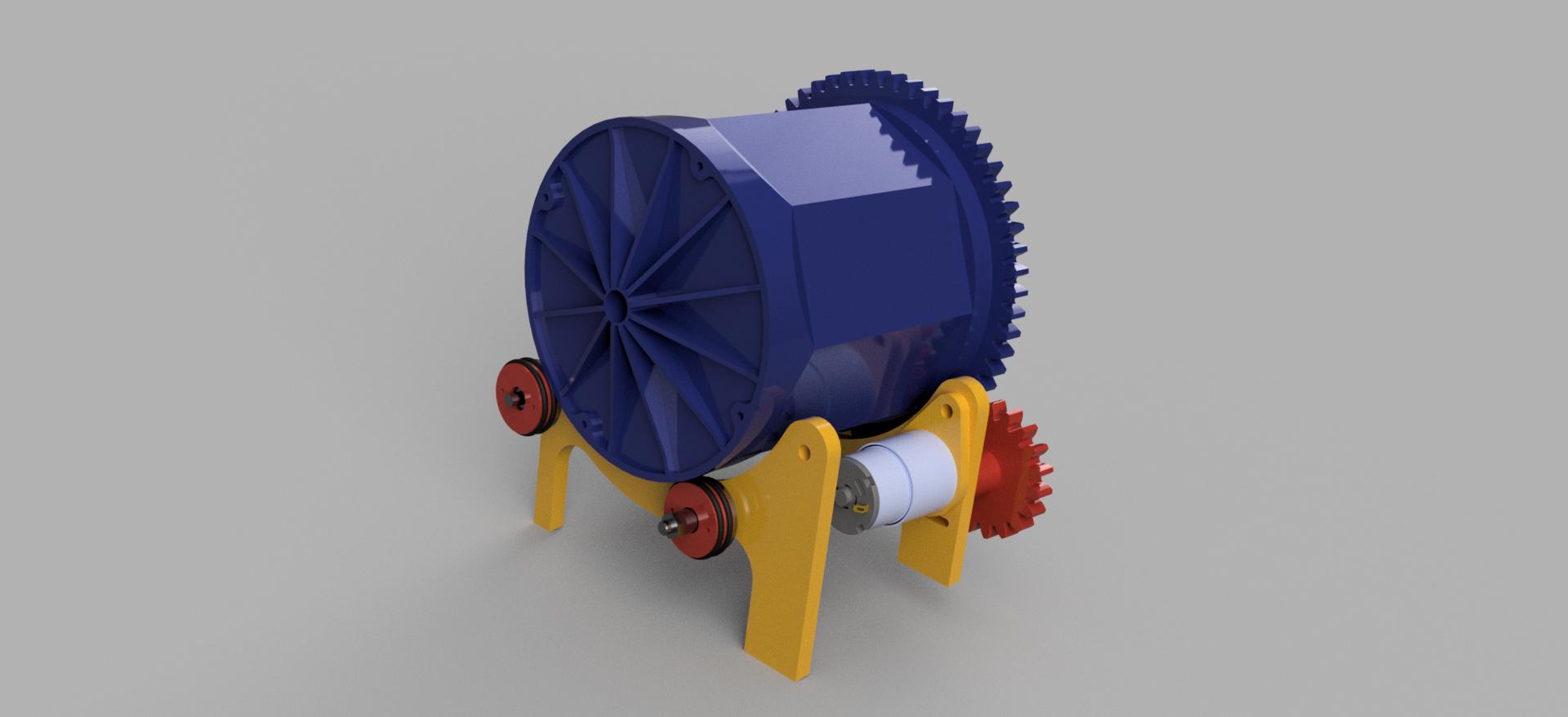 Slide Finishing Tumbler / 3D printed polish machine