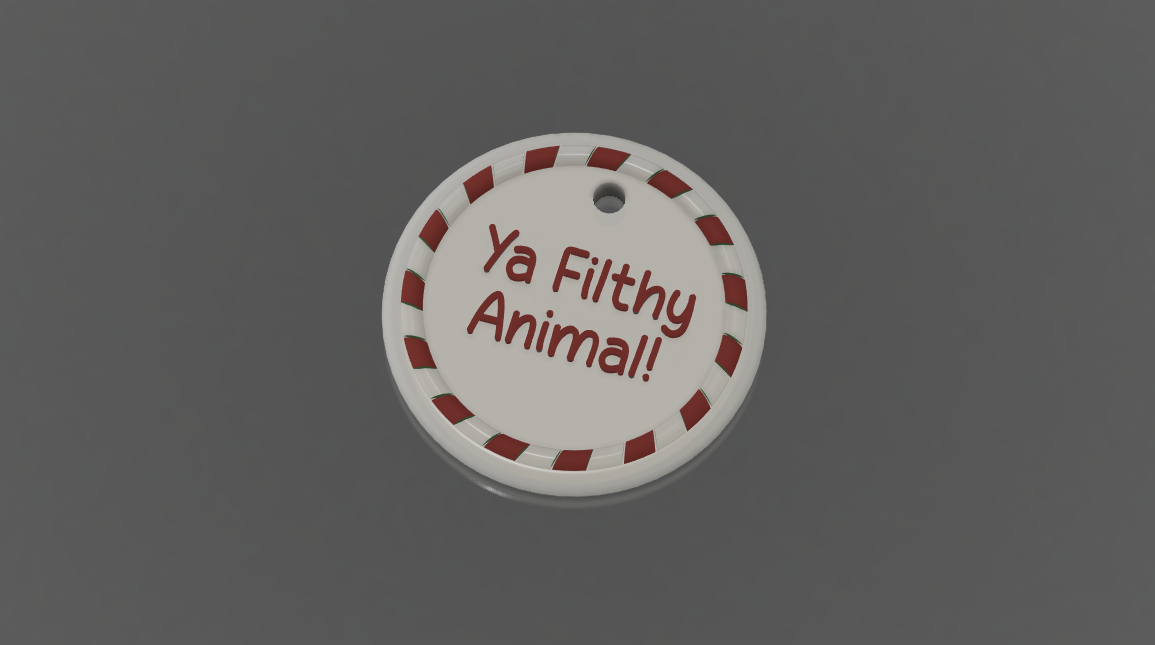 Ya Filthy Animal Ornament