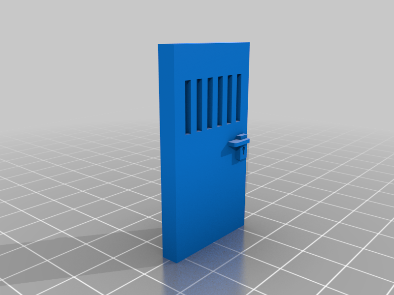 skudfisher's laboratory foamcore door