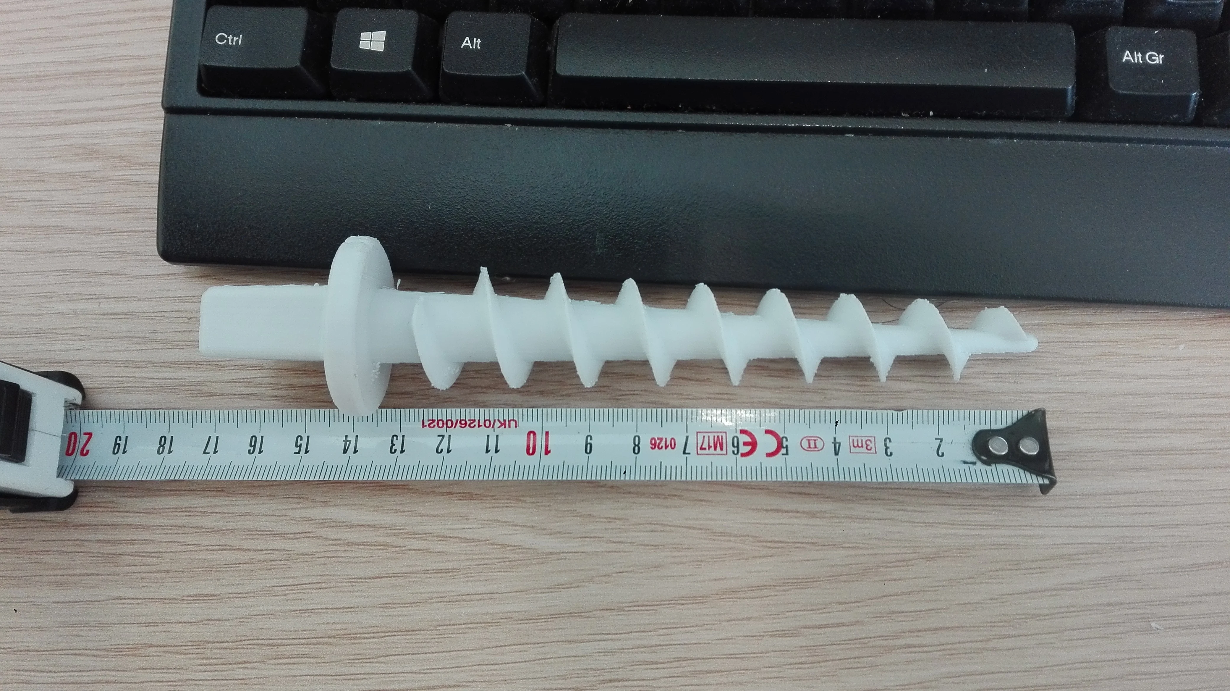 Picchetto a vite piccolo - Small screw peg - sand ancor