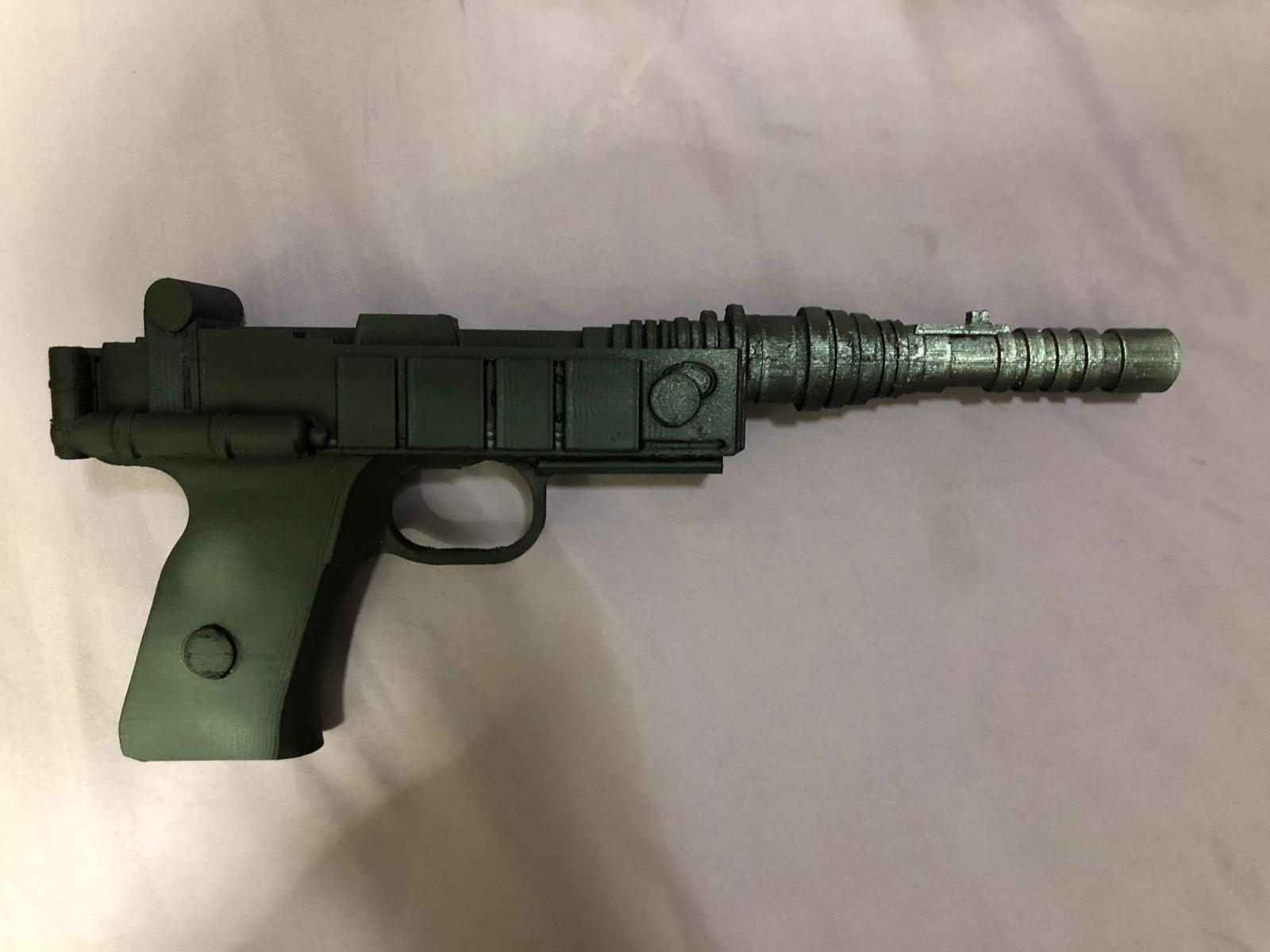 IMPERIAL GUNNER / AT-ST DRIVER / ENDOR PRINCESS LEIA BLASTER INSPIRED BY KENNER 1984 ACTION FIGURE