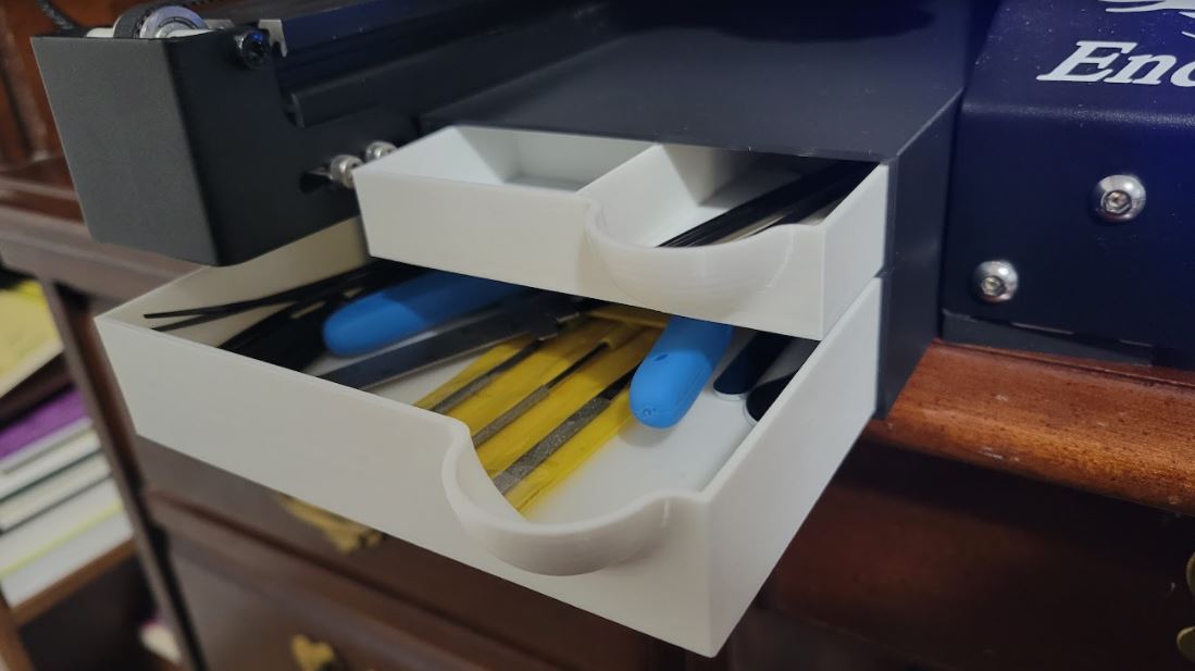 Ender 3 Pro shorter drawer