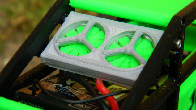 scx24 e1 MK2 Twin Fan Radiator