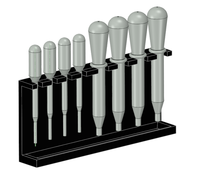 Airbrush Pipette Holder