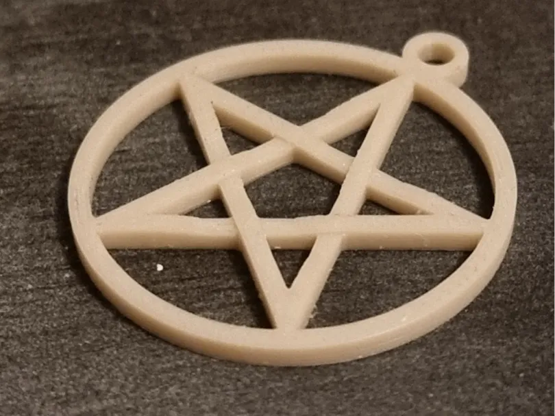 Pentagram Necklace Wicca