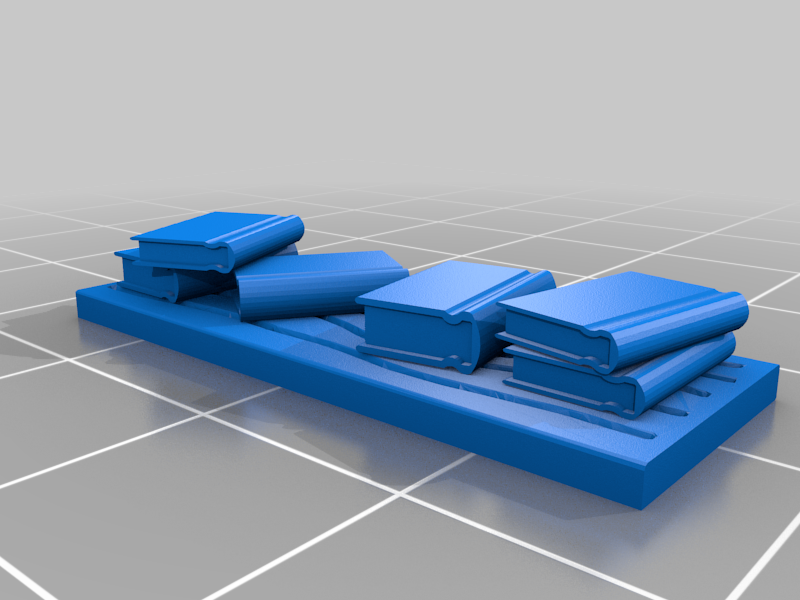 28 mm Books for Modular Shelf (remix)