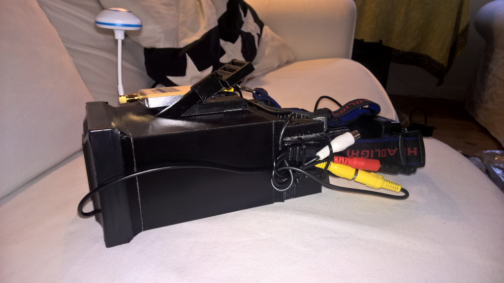 Improved DIY Low Cost FPV Goggles
