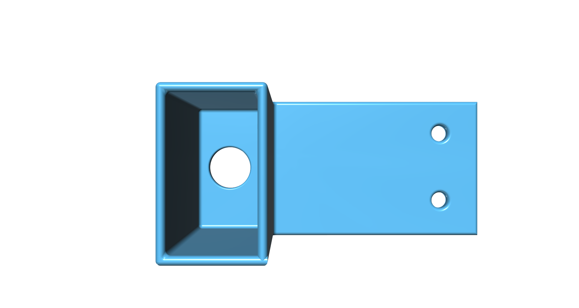 CR-6 MAX PTFE Tube Support Mount