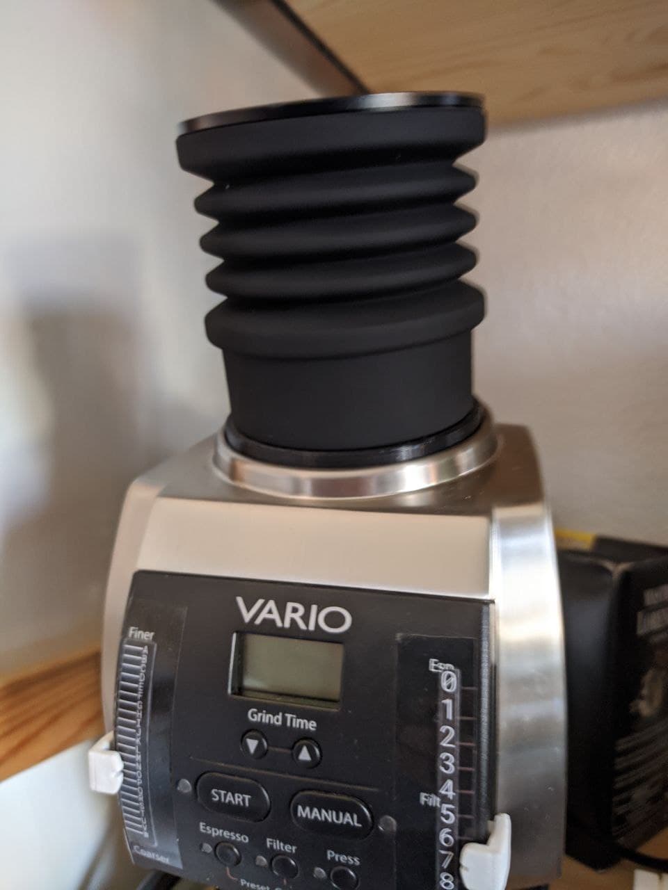 Baratza vario DF64 Bellows