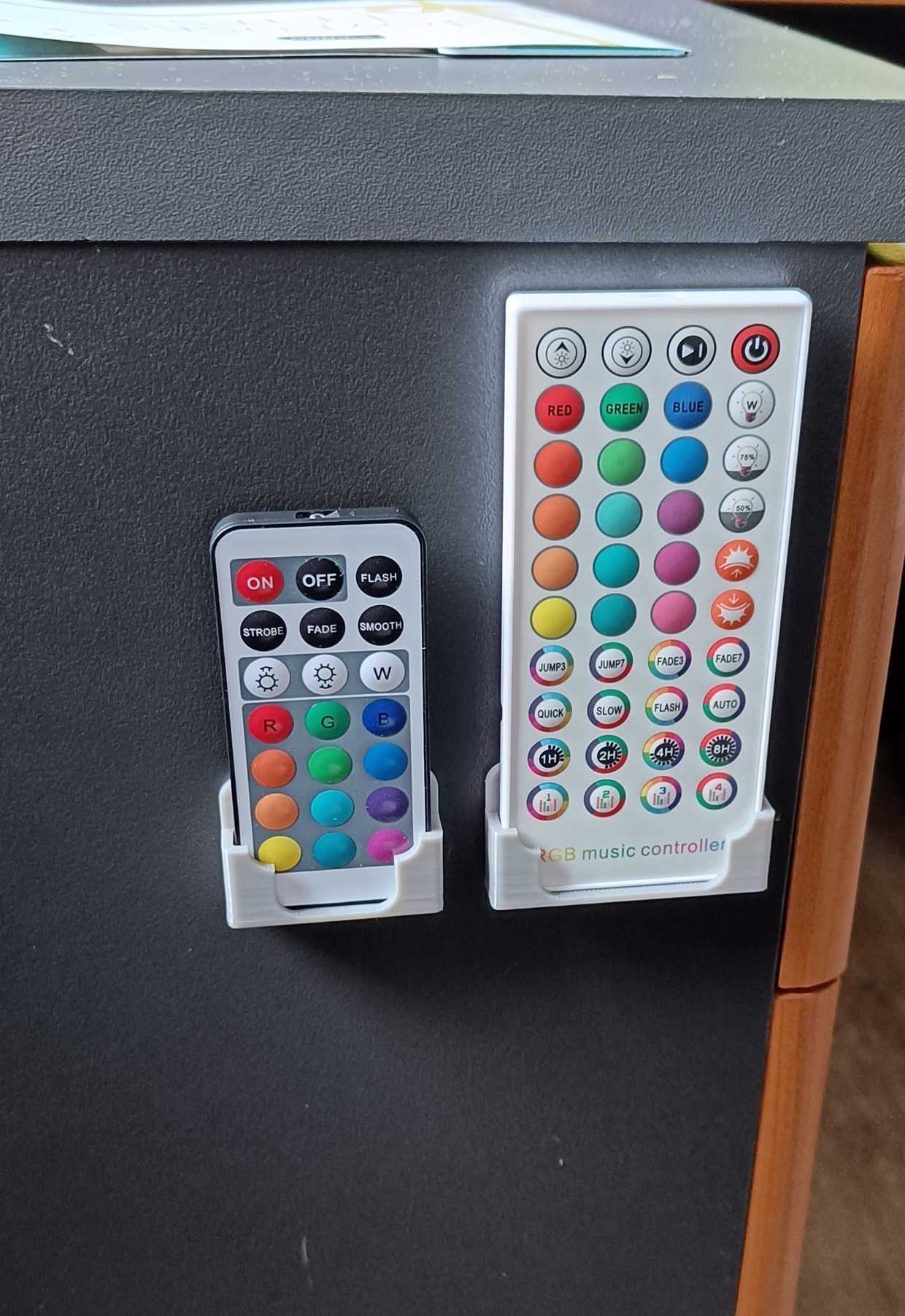 RGB LED Remote Control Holder Remix