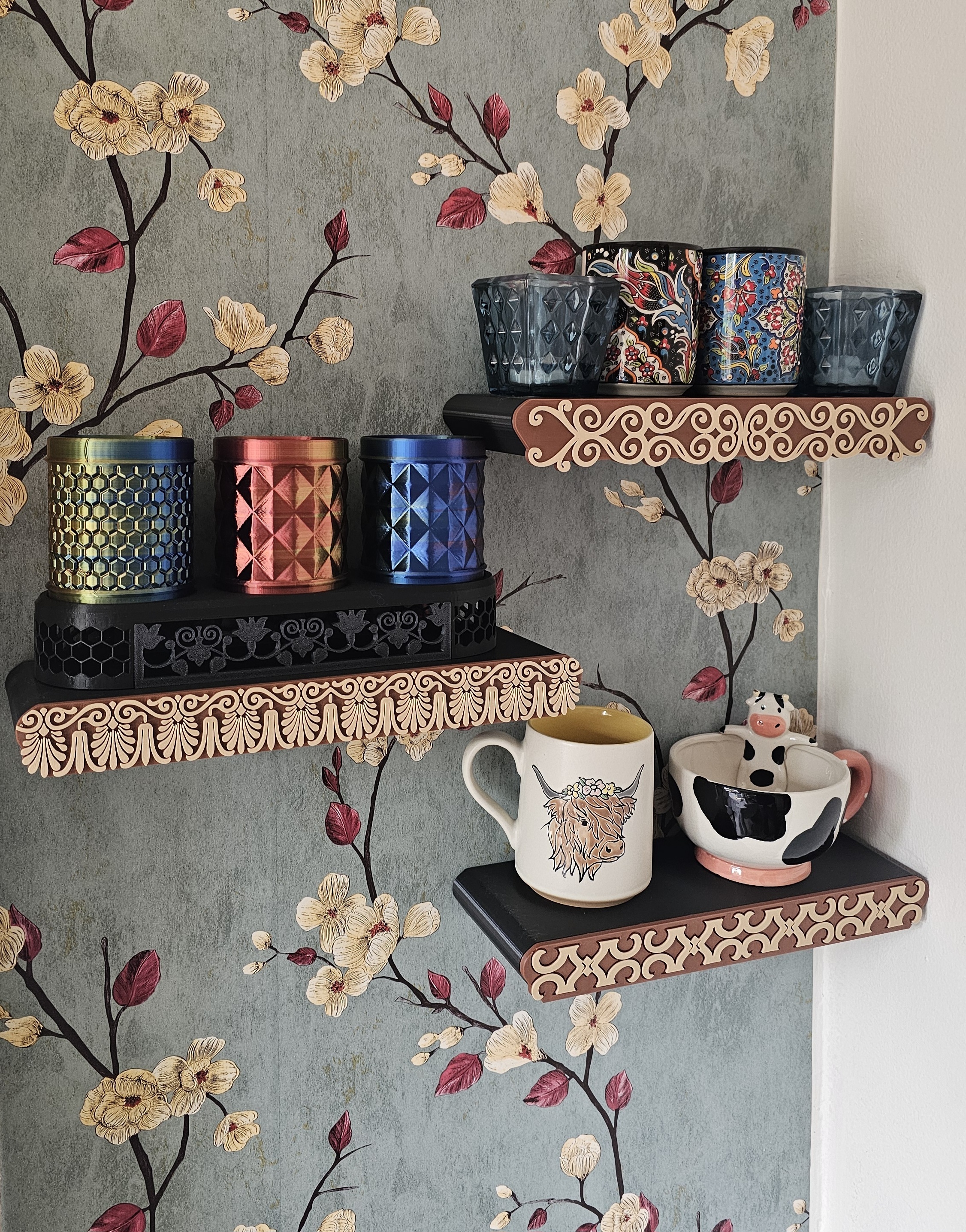 Floating Shelves - Zero waste, Easy Install.