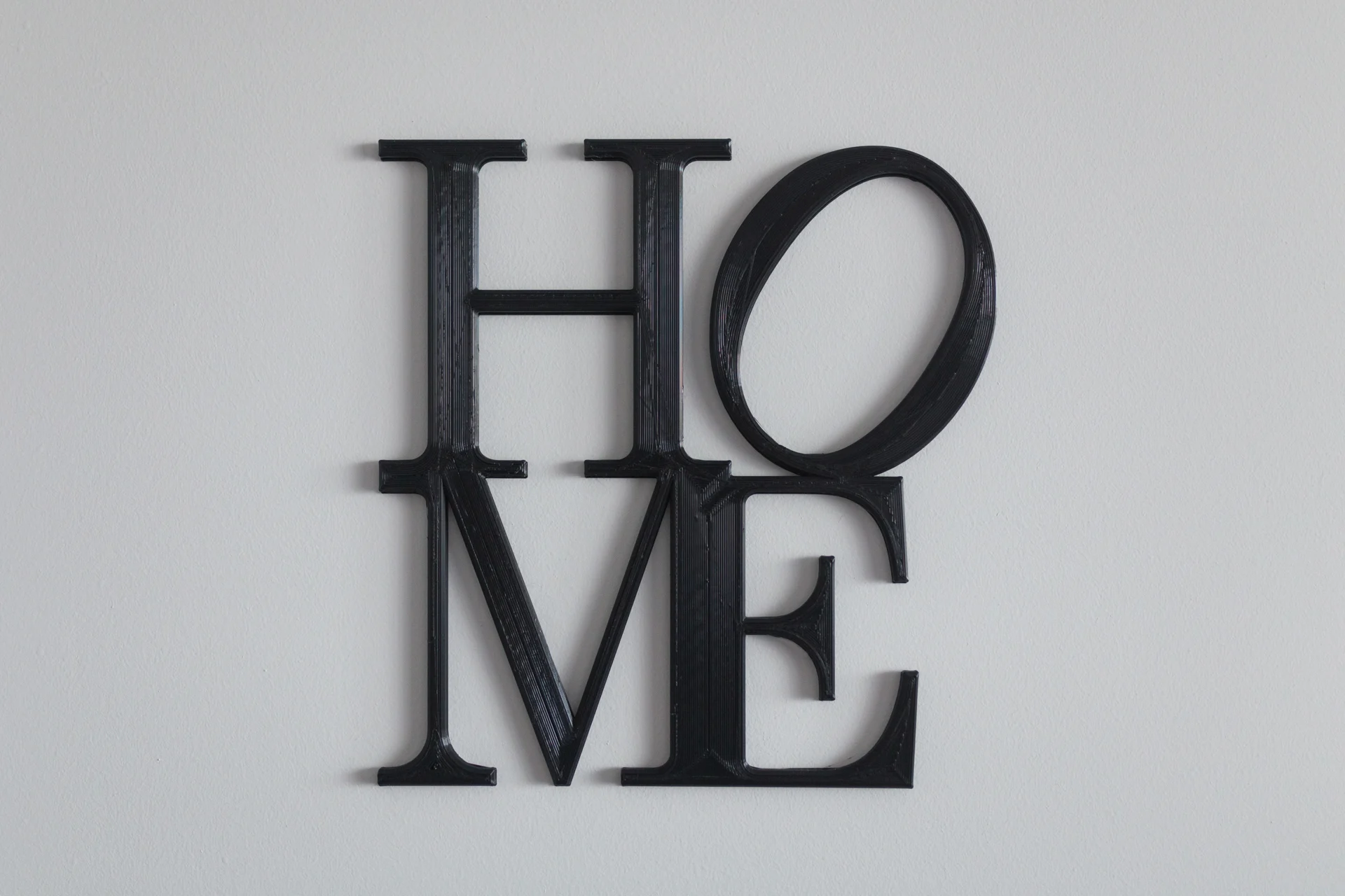 Home letters decor