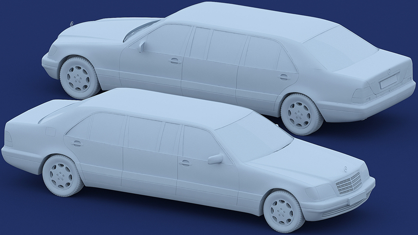 Mercedes-Benz S-class Pullman w140