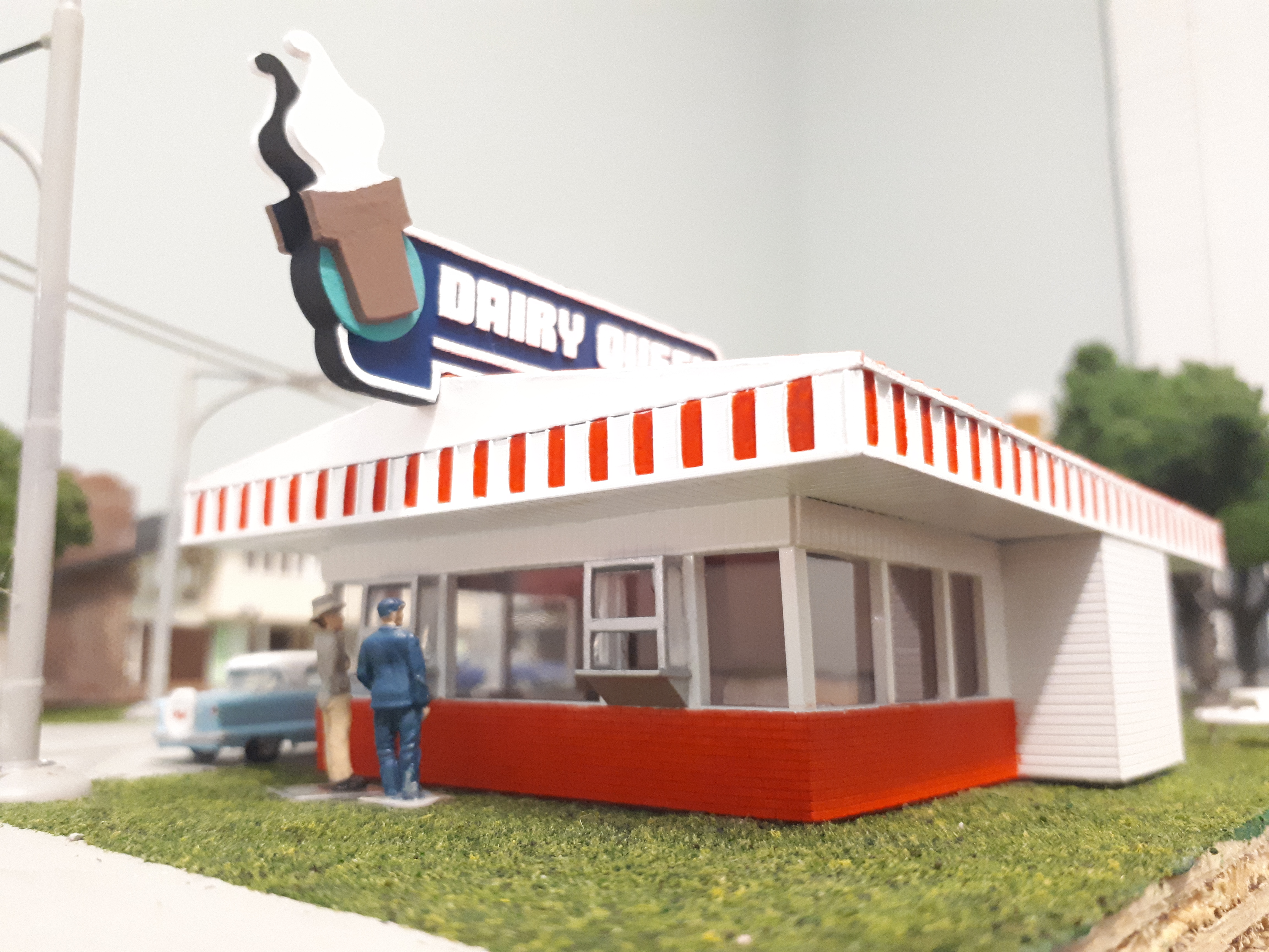 Model of Vintage Dairy Queen
