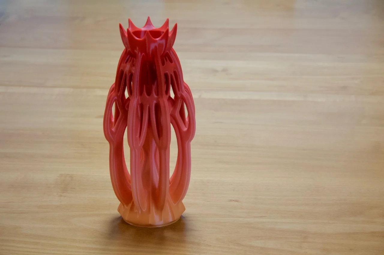 Convoluted Crown Vase