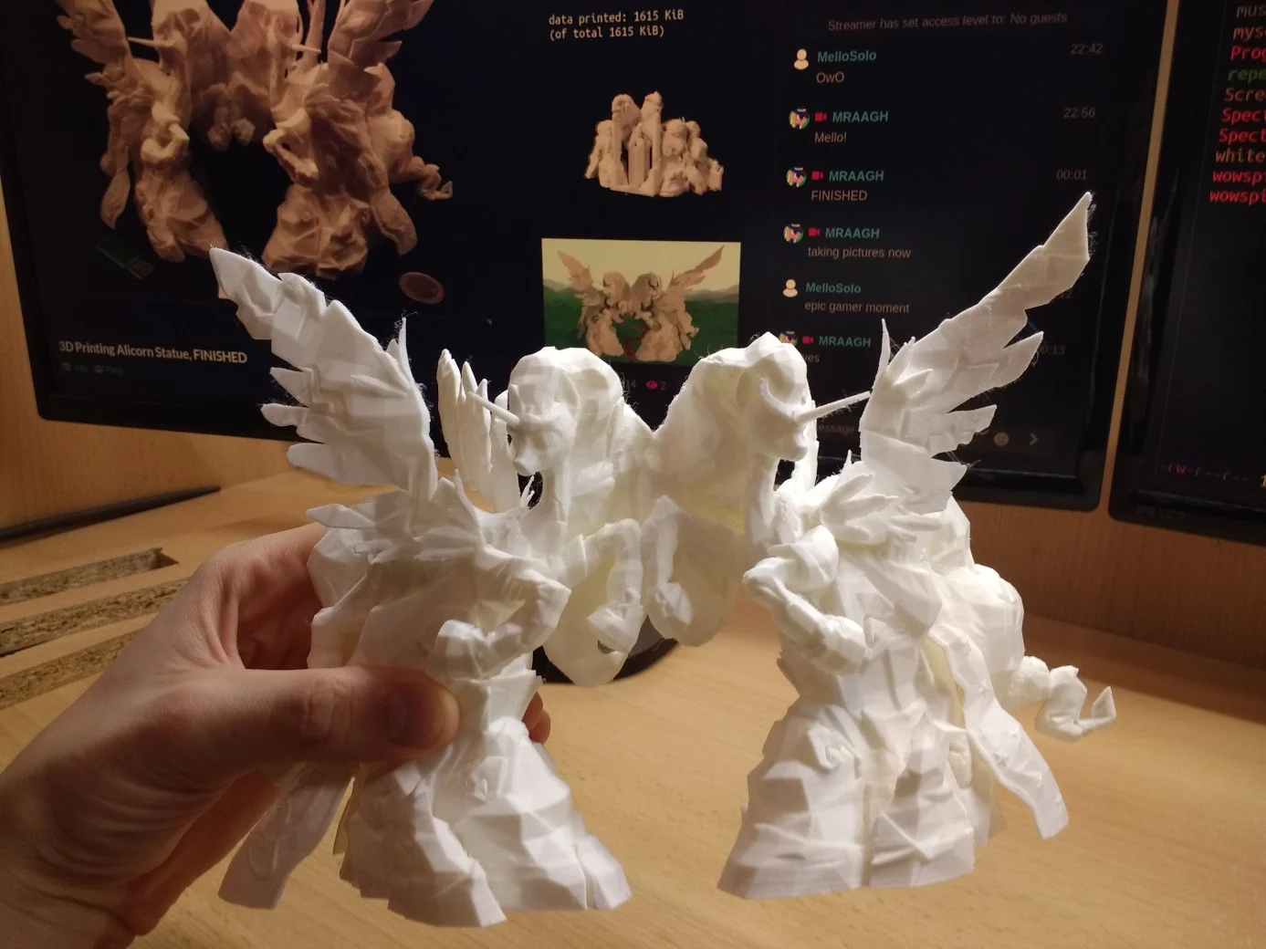 Legends of Equestria Alicorn Statue