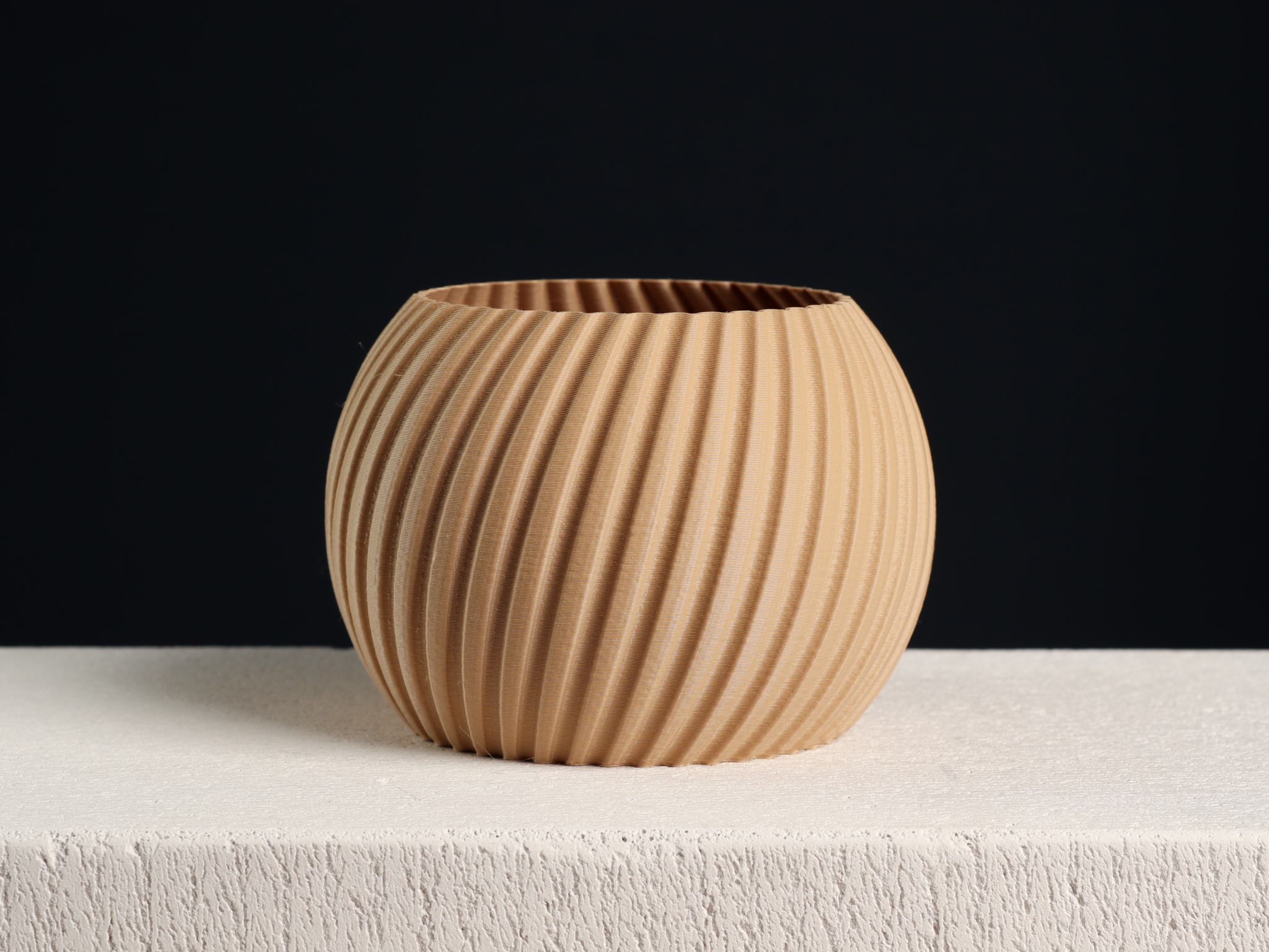 Sphere Planter Striped, Vase Mode, Slimprint