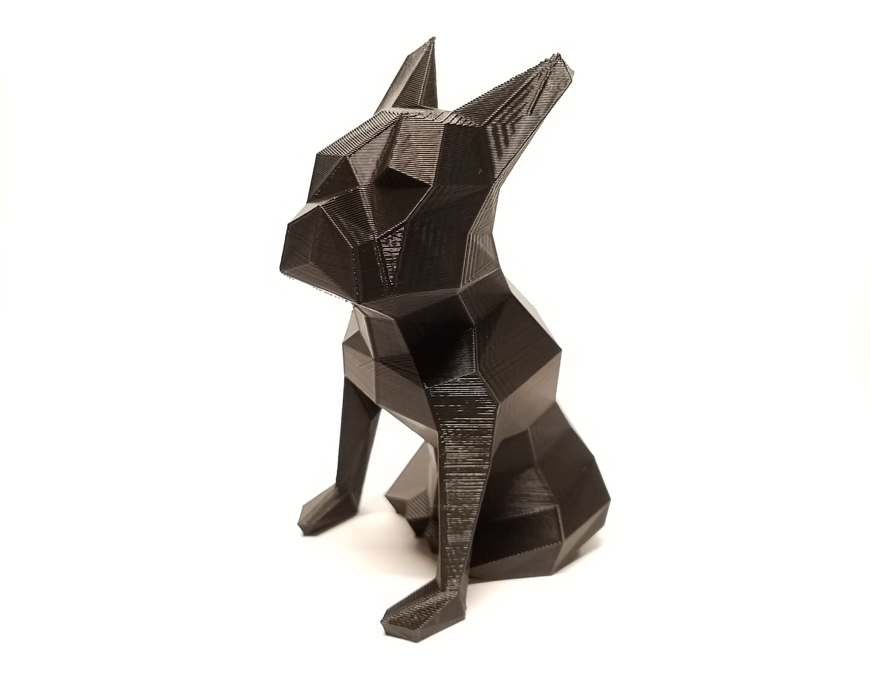 Low Poly Boston Terrier