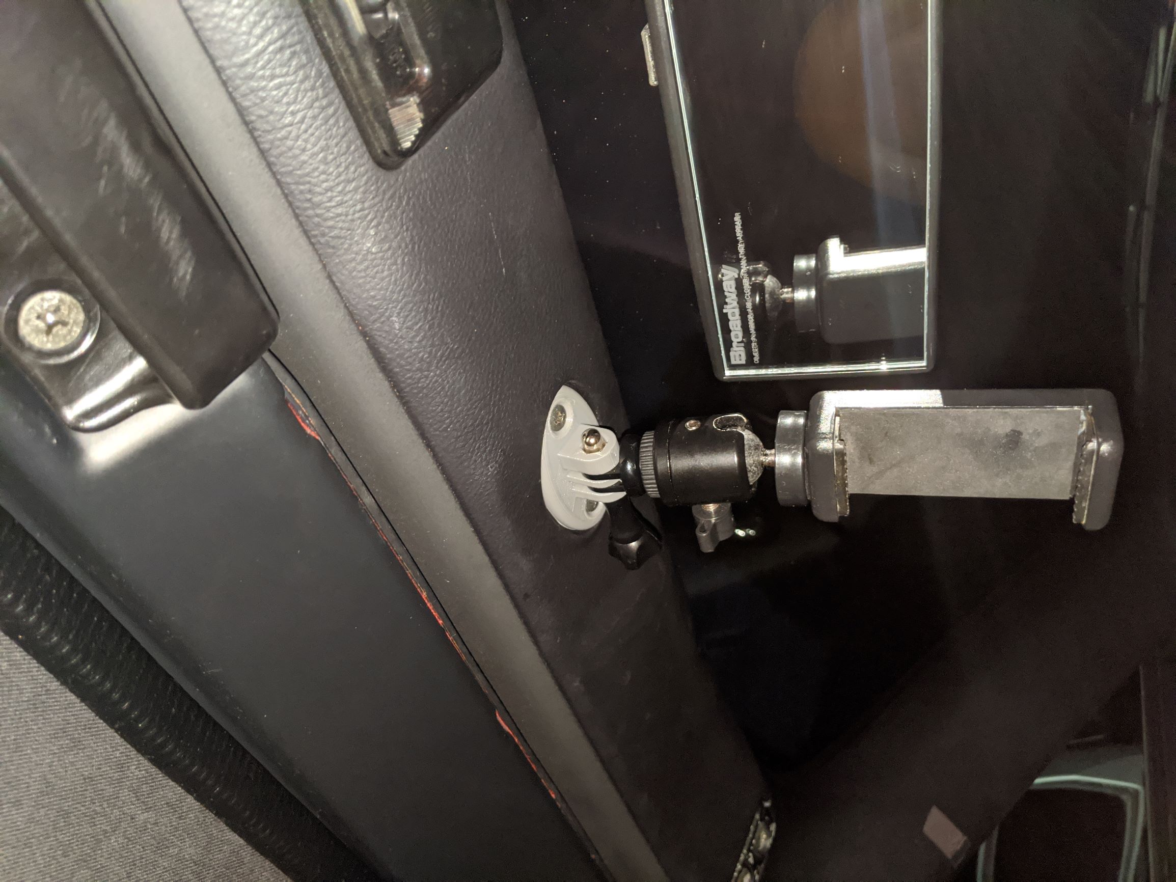MR2 Spyder Sunvisor GoPro Mount