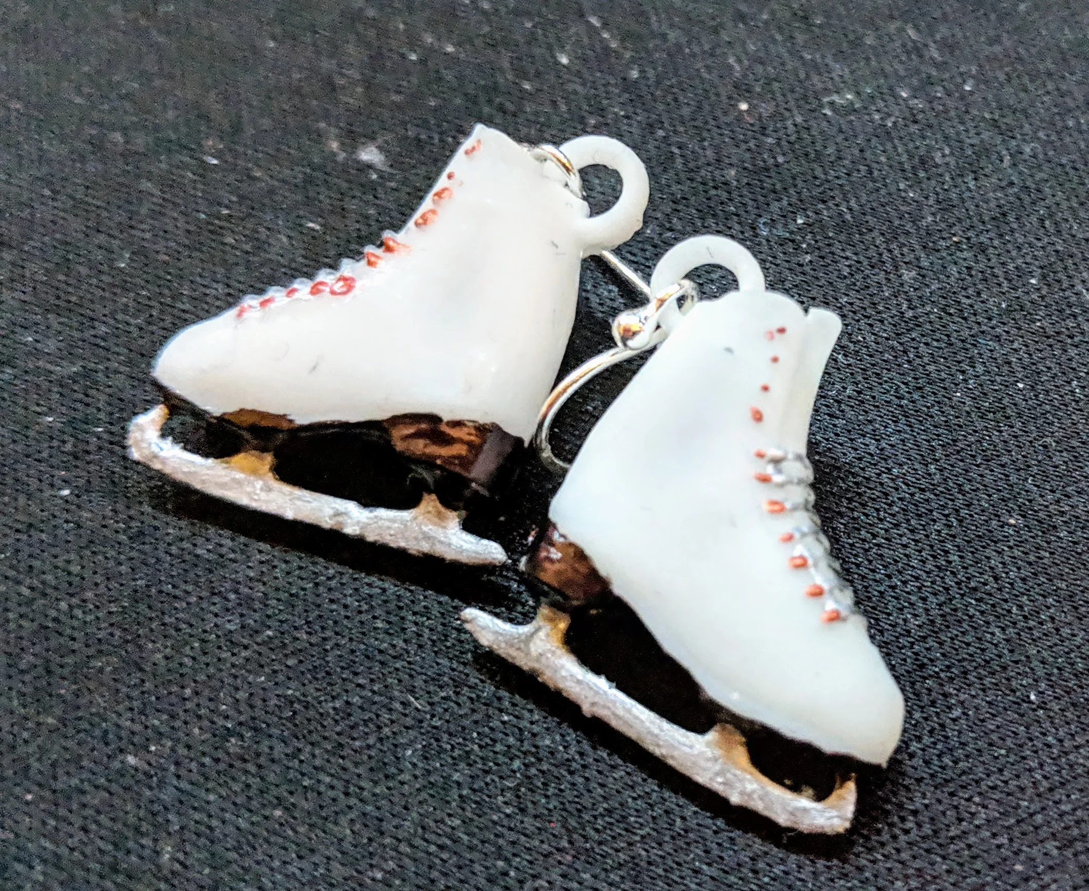 Ice Skate Earrings