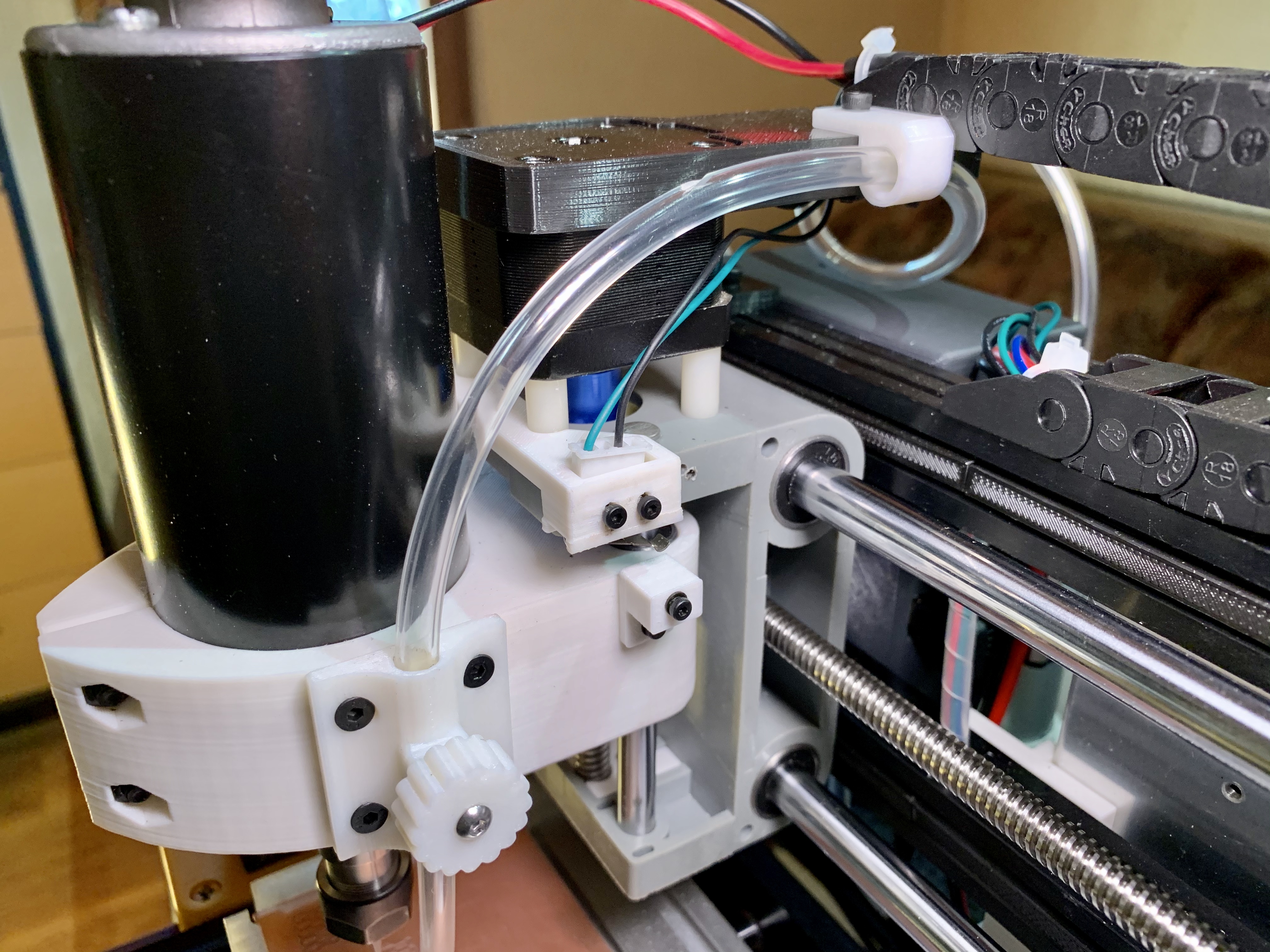 Aspiration sur CNC