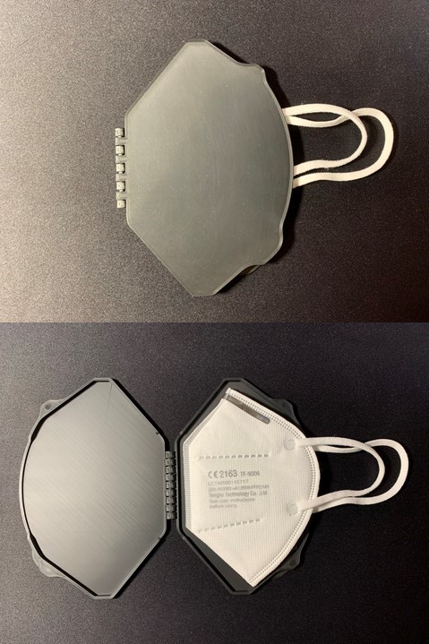 FFP2 Mask Case Print-in-Place