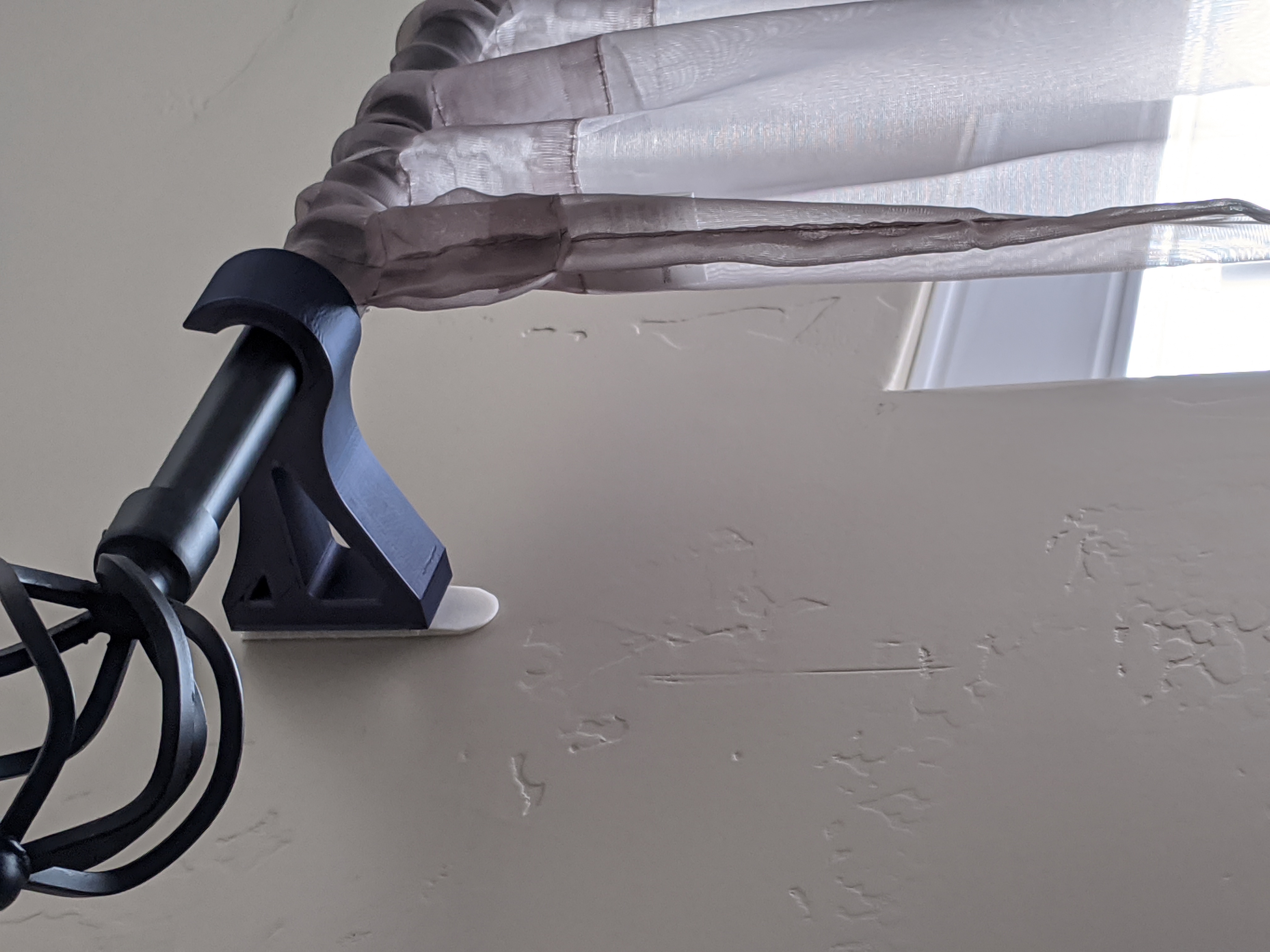 Command Strip Curtain Rod Hook