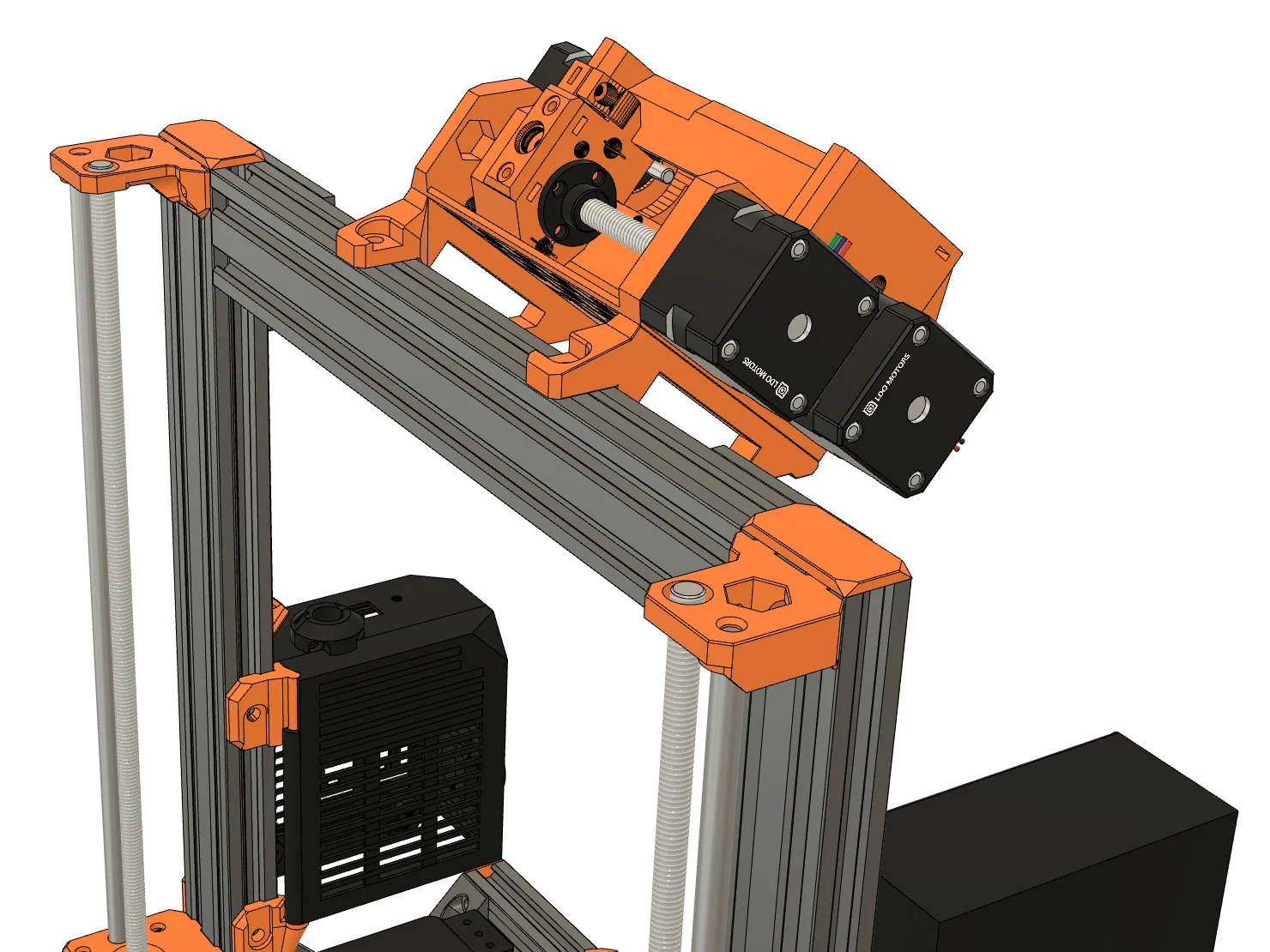 MMU2 Frame Holder for Bear Full Upgrade