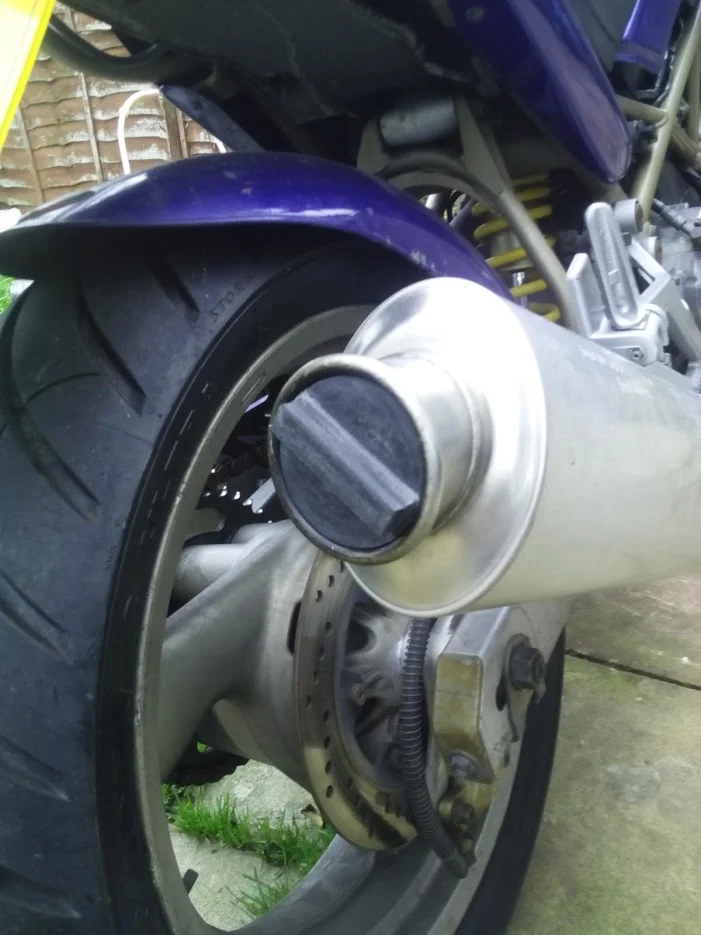 motorcycle silencer bung