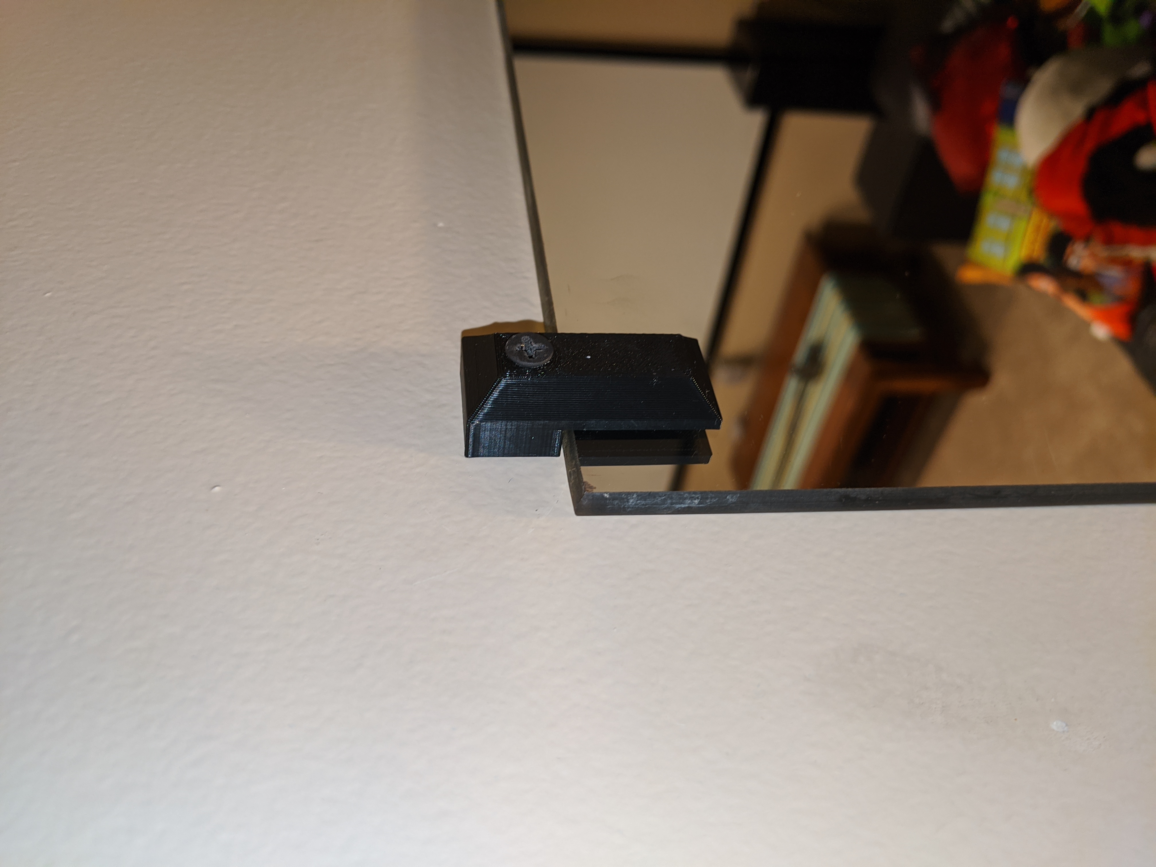 Mirror Mount Clip (6mm thick mirror)