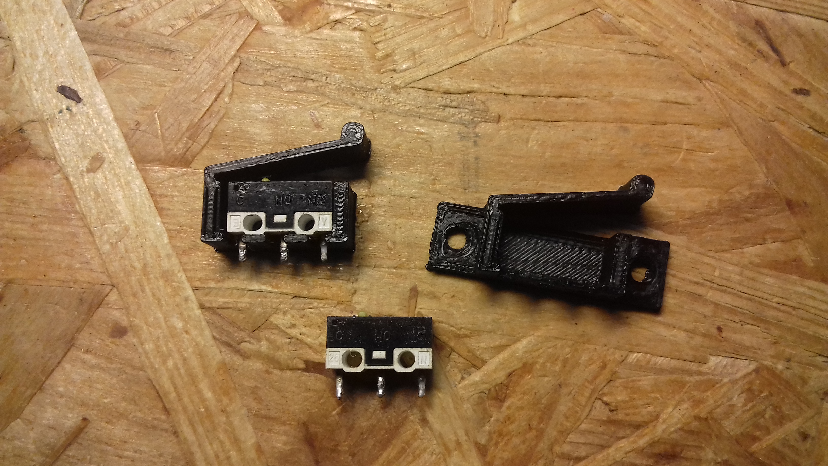 Microswitch Endstop (Recycle Switches)