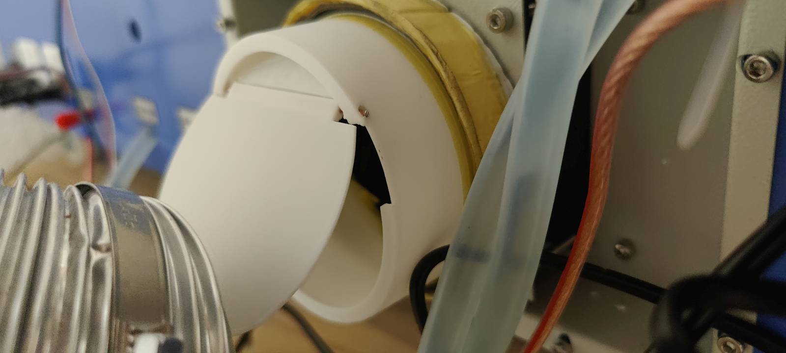 Exhaust check valve for K40 Laser
