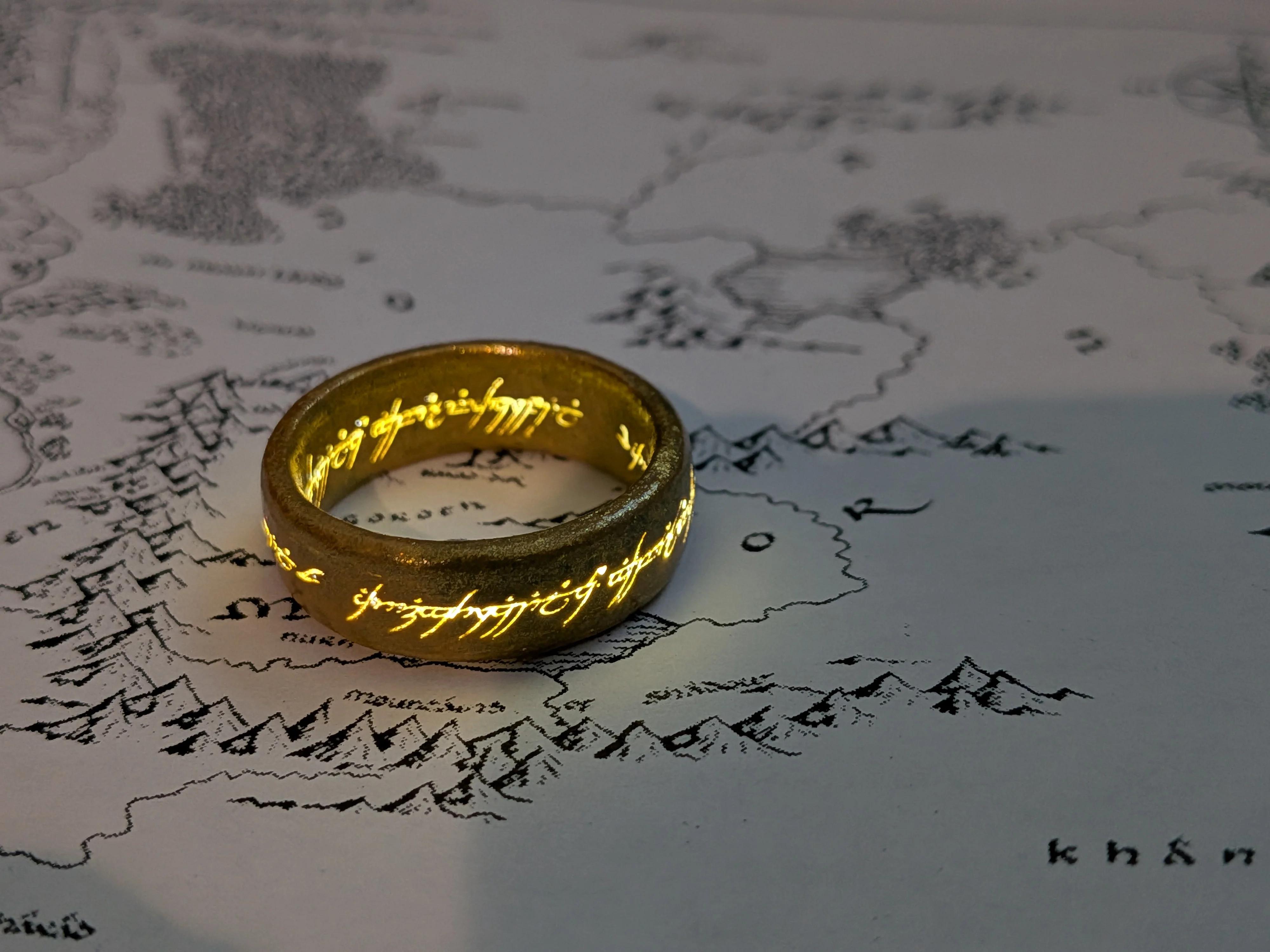 The Lord of the Rings - Light-up The One Ring Improved