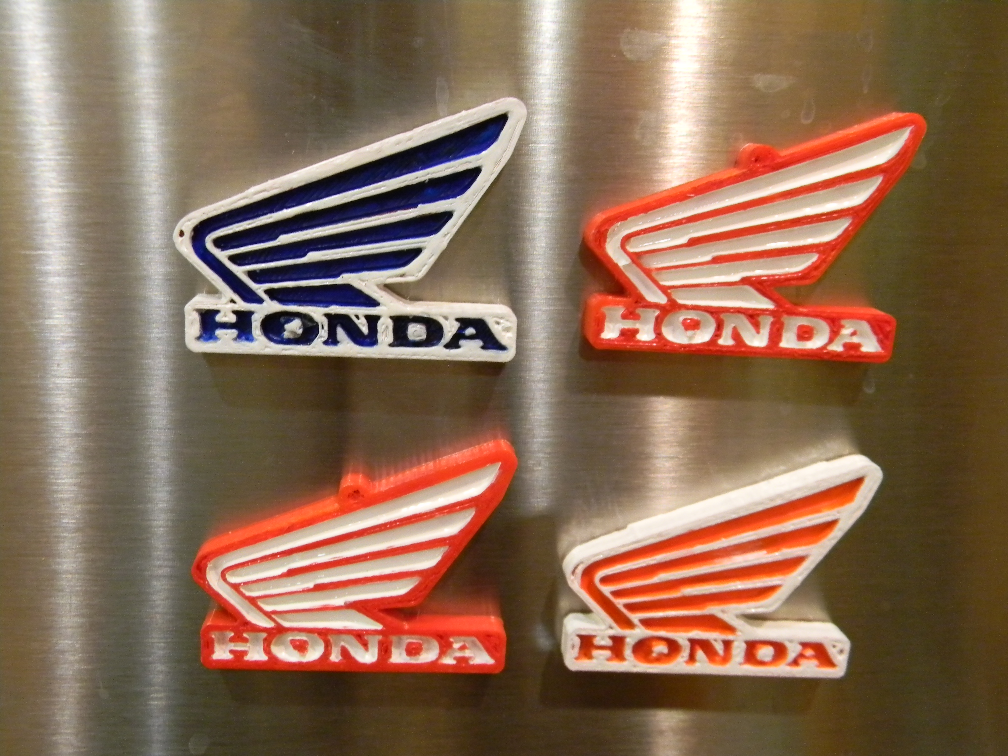 Honda wing magnet with 8x3mm magnets