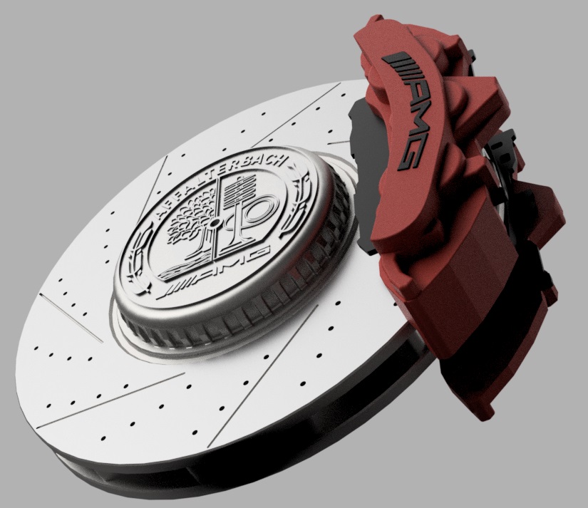 AMG Clockface Ziffernblatt