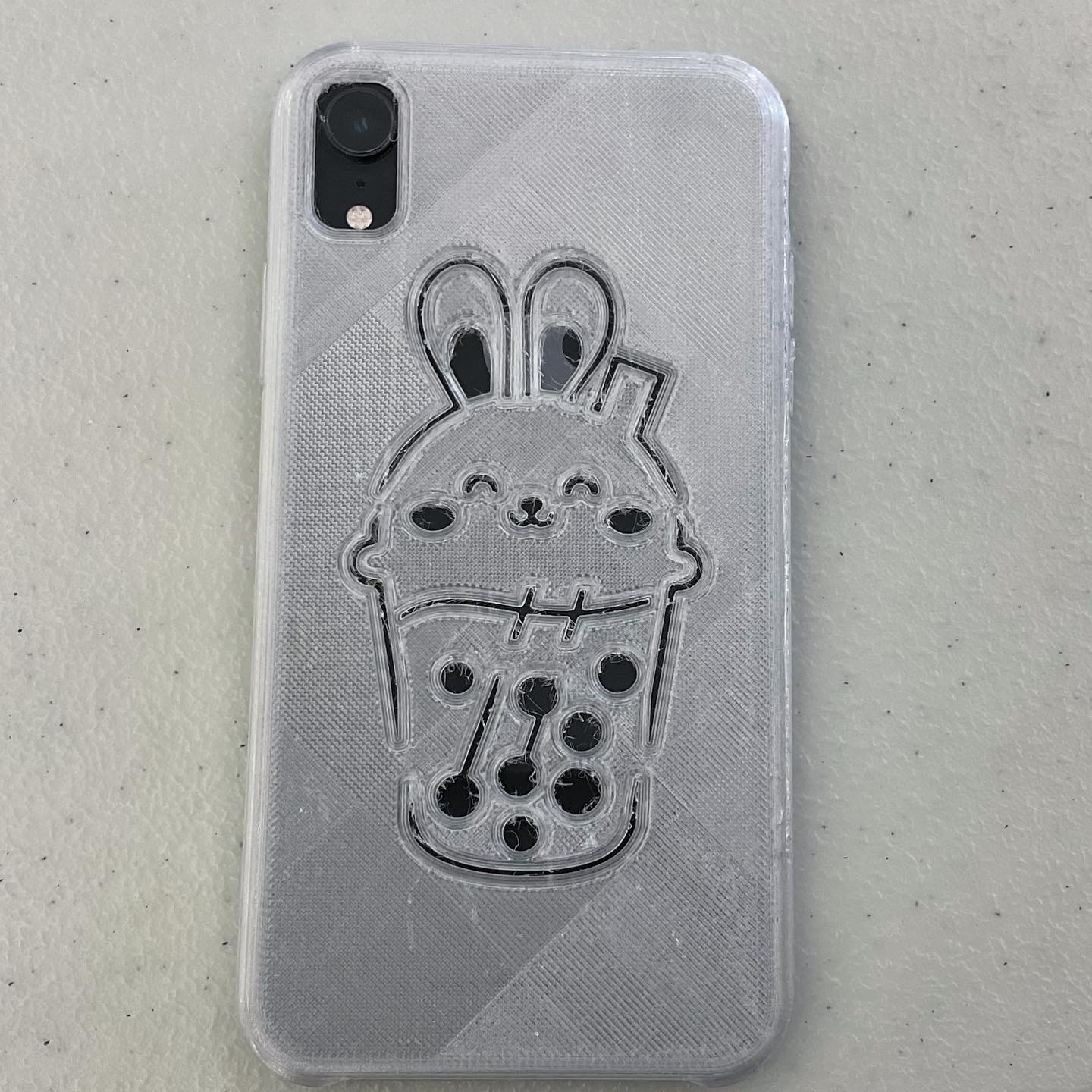 iPhone XR Case - Bubble tea bunny