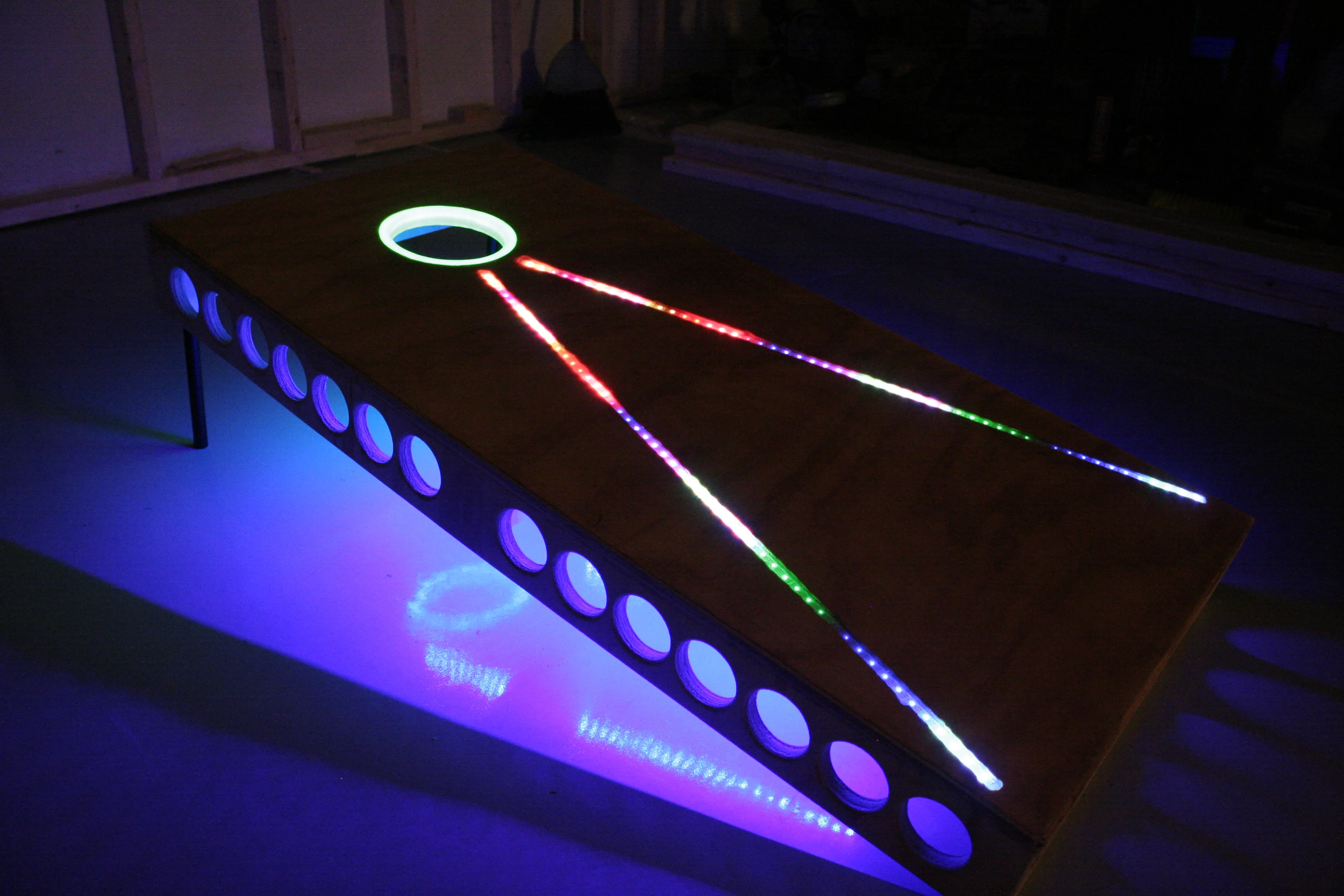Cornhole LED Trim Ring