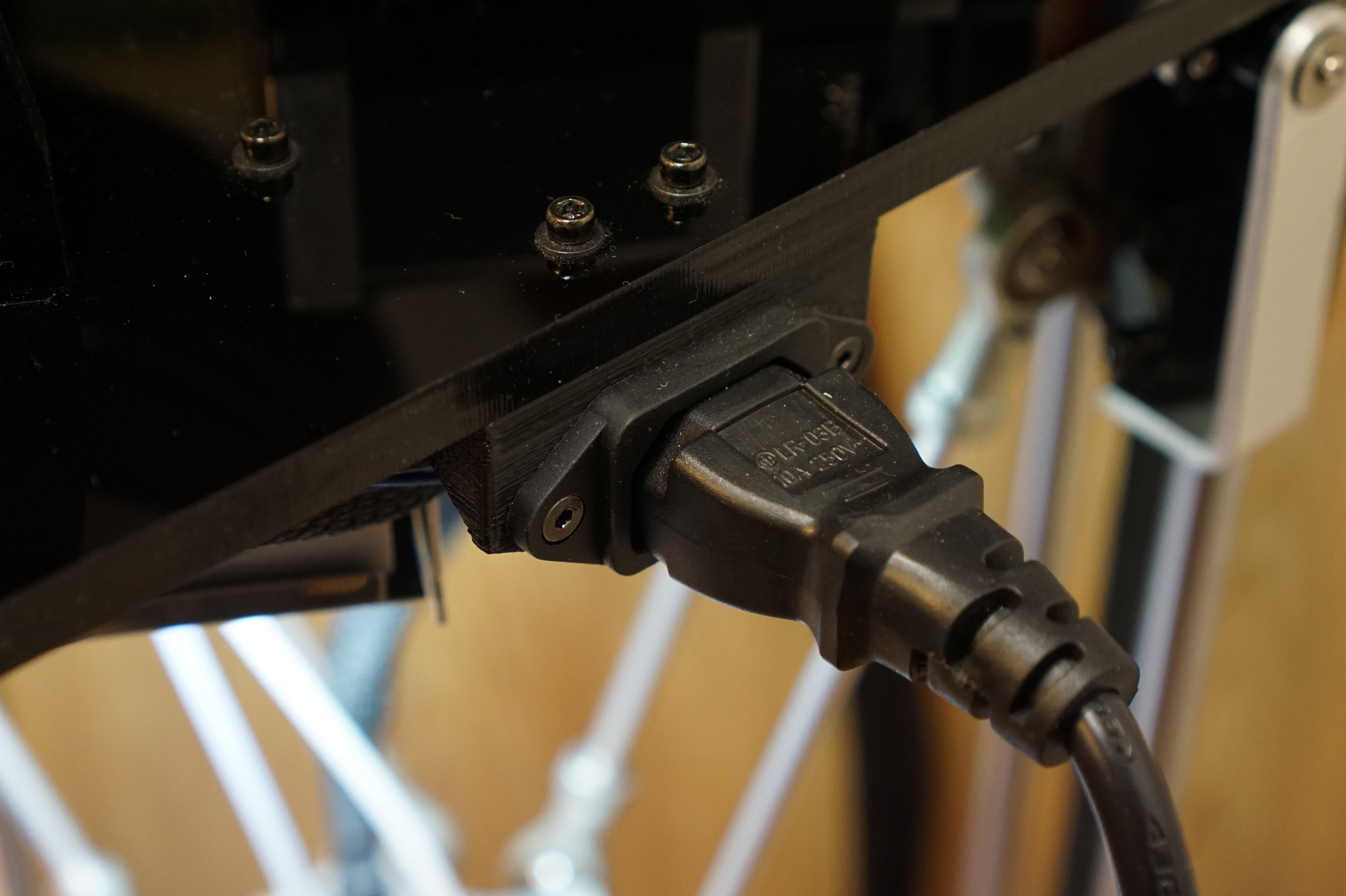 AC Power Jack Bracket [C14 etc.]