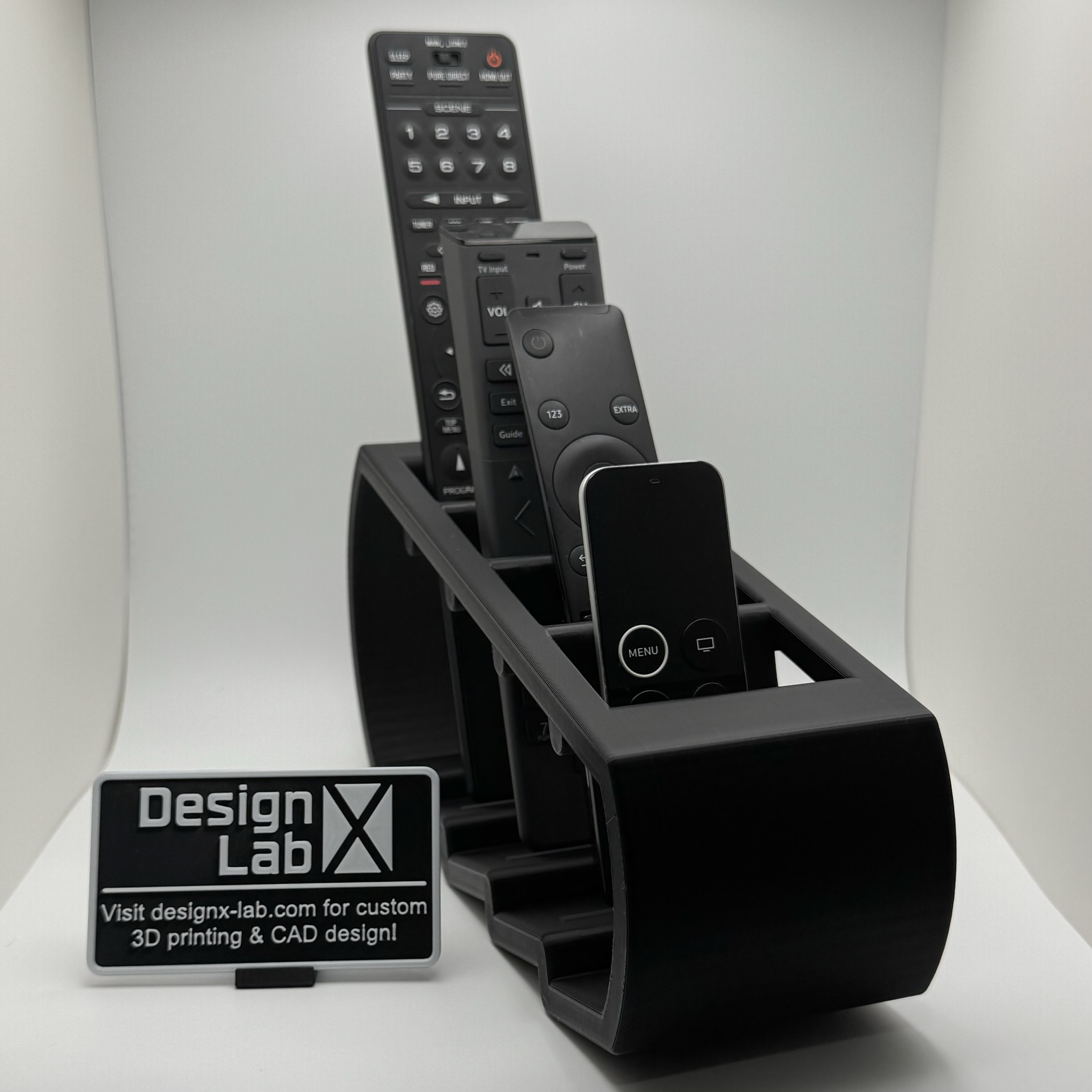 Modern TV Remote Control Holder - (designx-lab.com)