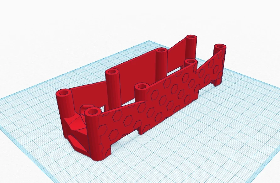 ZMR200 PANEL BODY with Fatshark TVL600 Holder