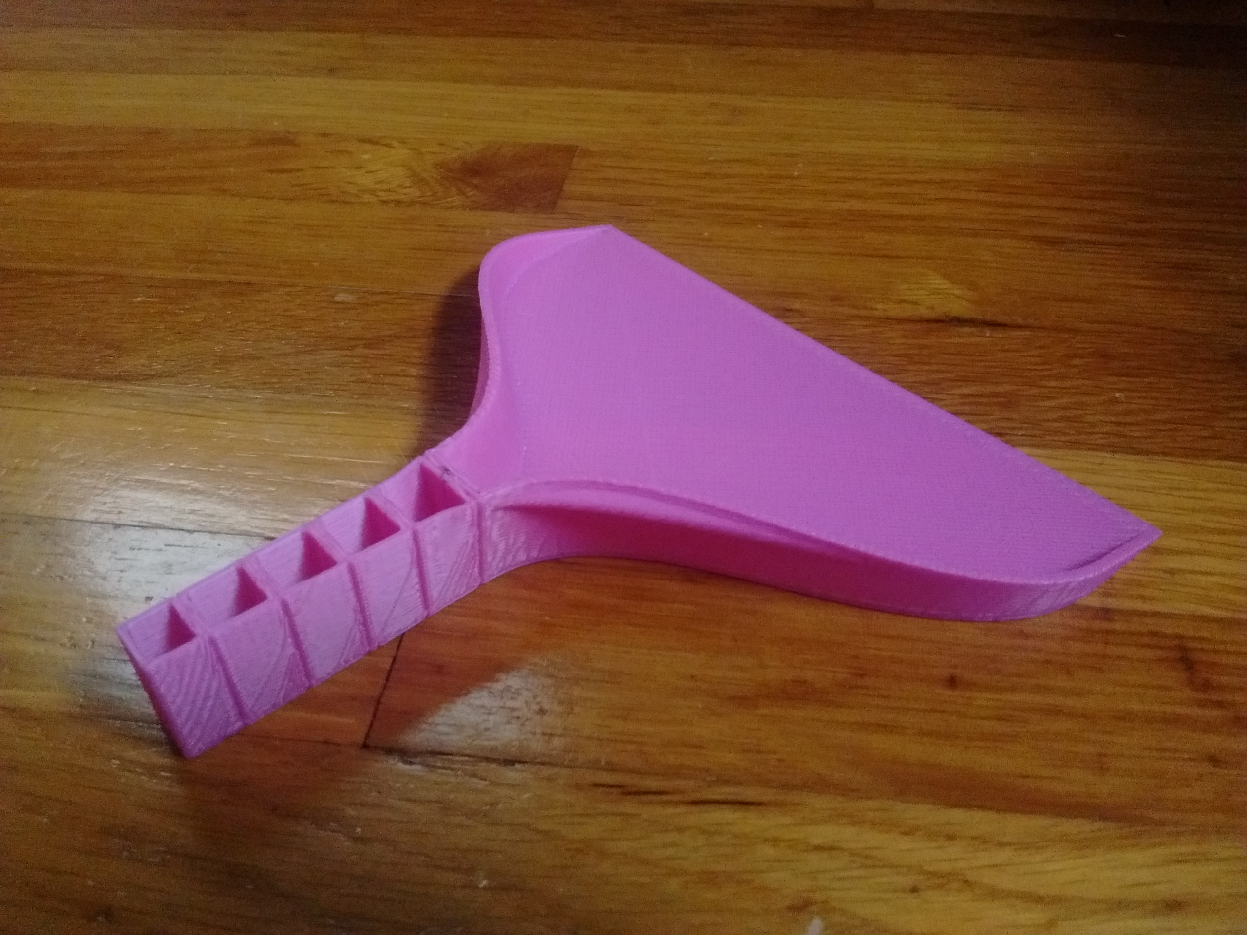 Dustpan, quick-print as thinwall vase