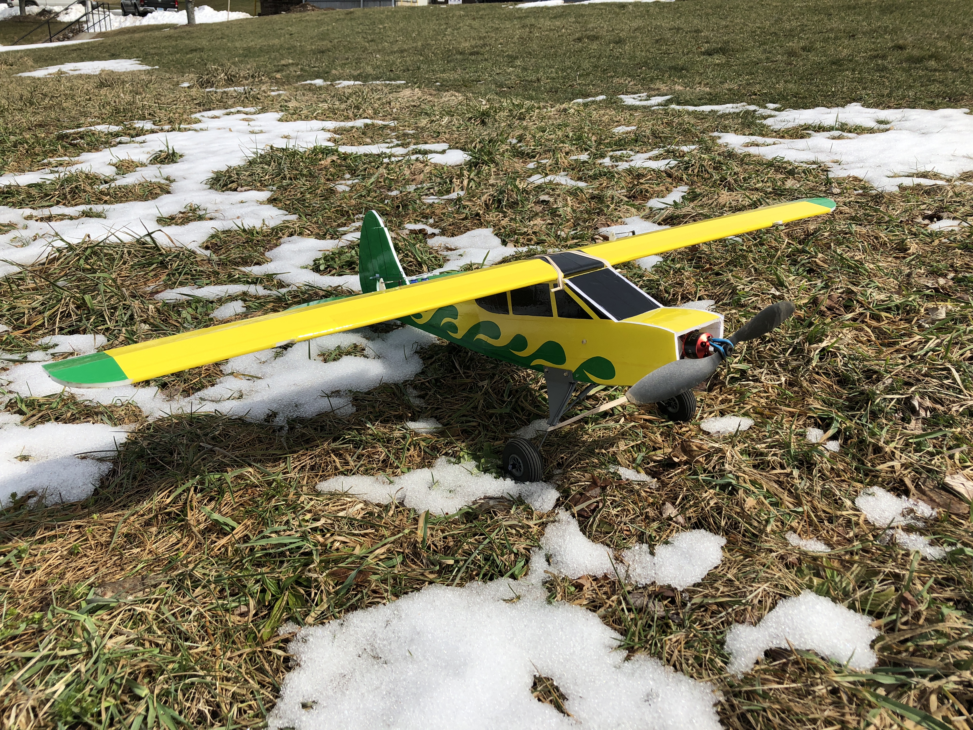 Bodied Foam RC Plane Brushless Motor Mount