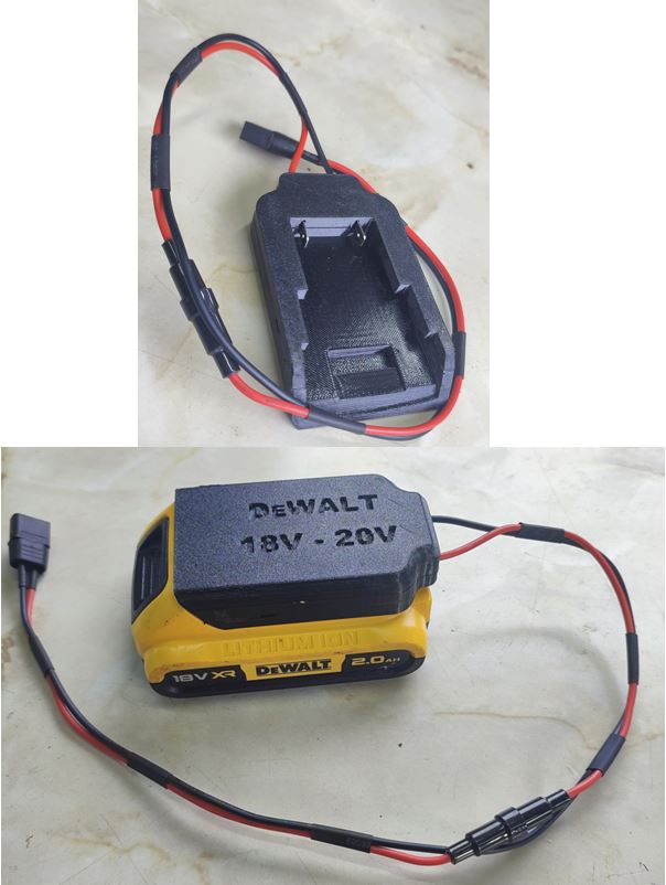 Dewalt 18V-20V Battery Adapter