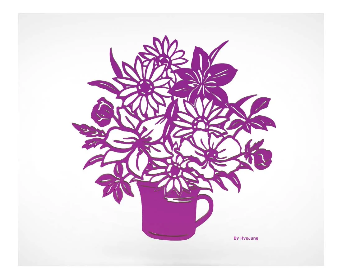 A Vase of Flowers Decoration Art