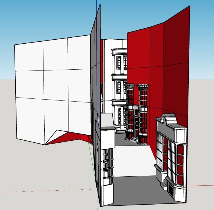 Harry Potter Diagon Alley Book Nook with Mirror illusion