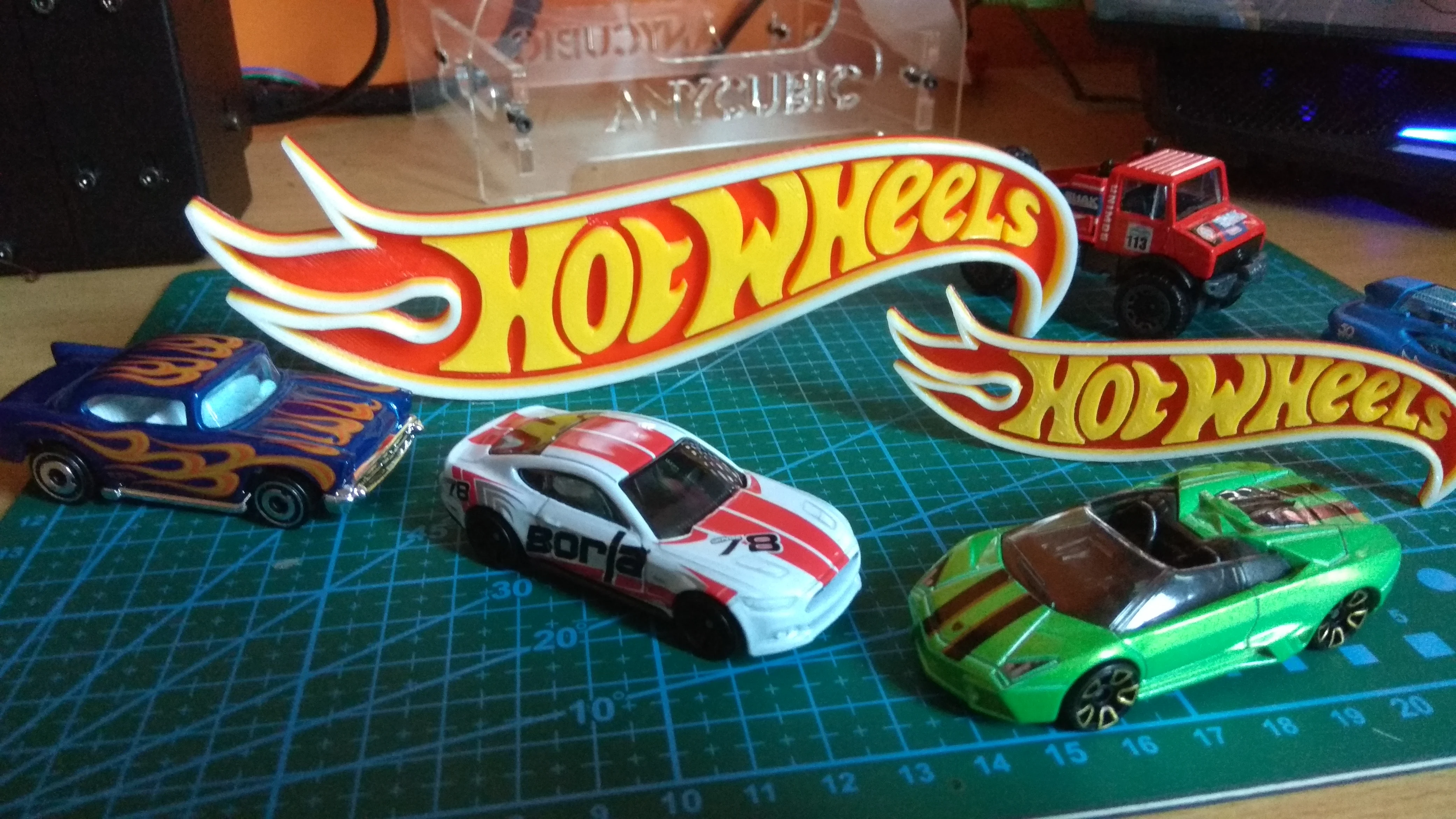 Logo Hot Wheels  3 Colores