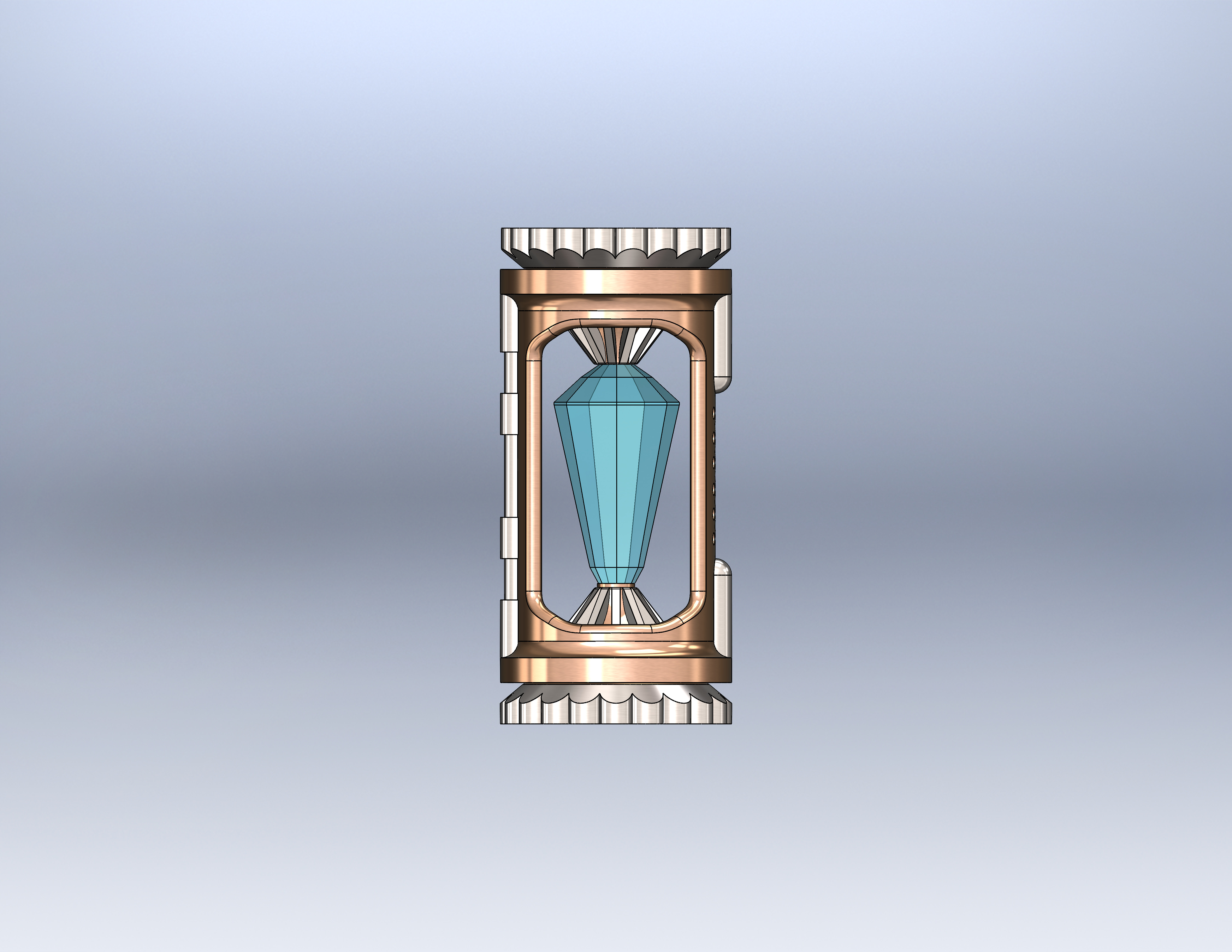 Lightsaber Kyber Crystal Display
