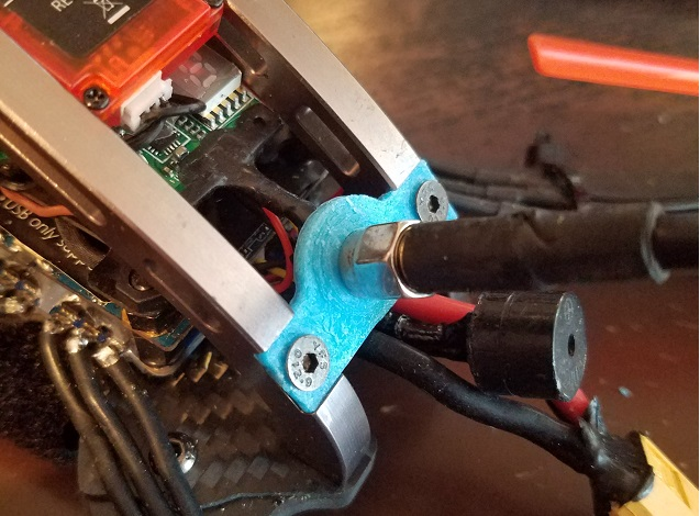 GepRC Leopard LX/LSX VTx antenna plate (Modified from Original)