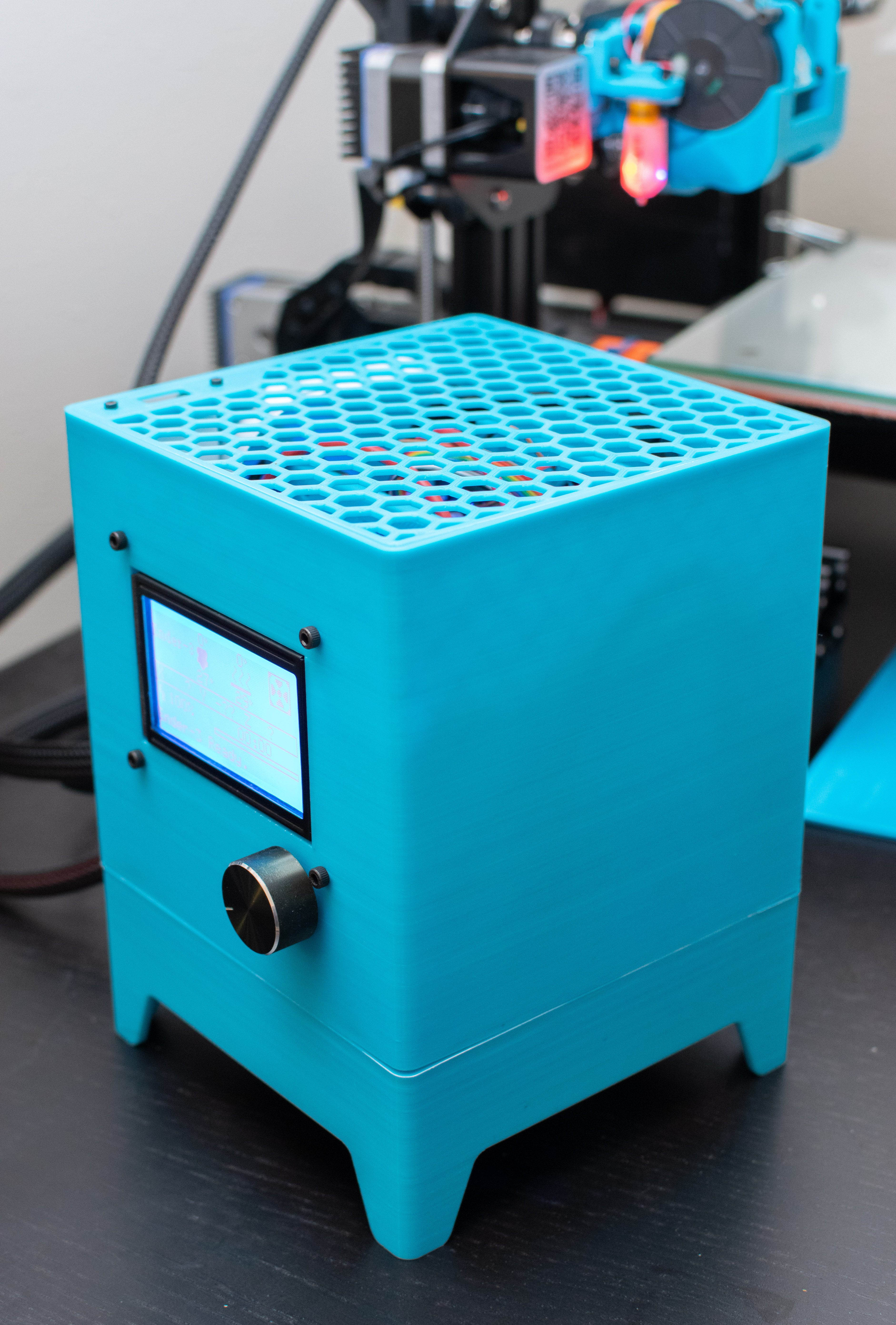 Ender 3 Electronics Box with 140mm fan
