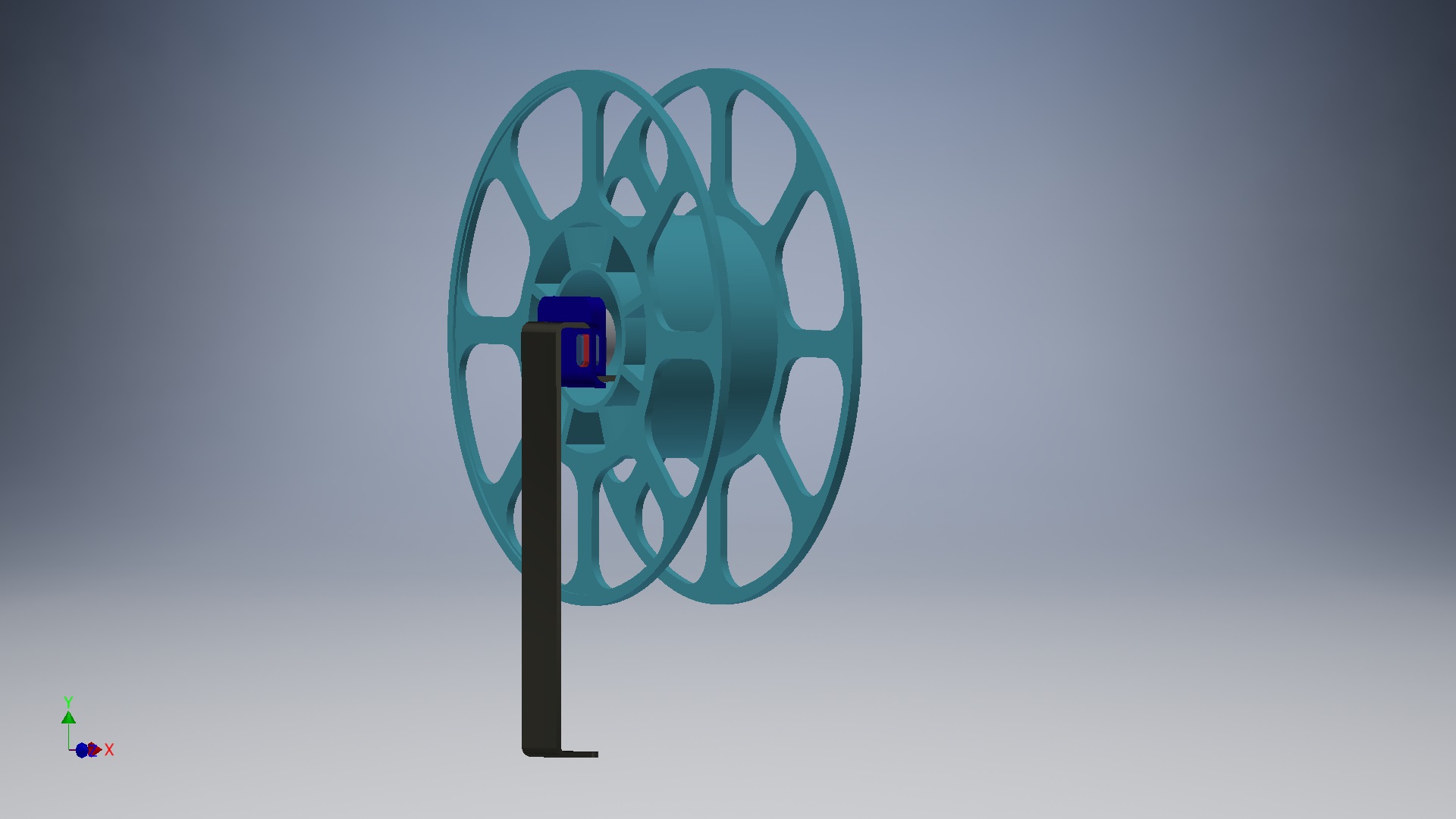 Two Tress Bluer Makara Tutucu ( TTB Spool Holder)